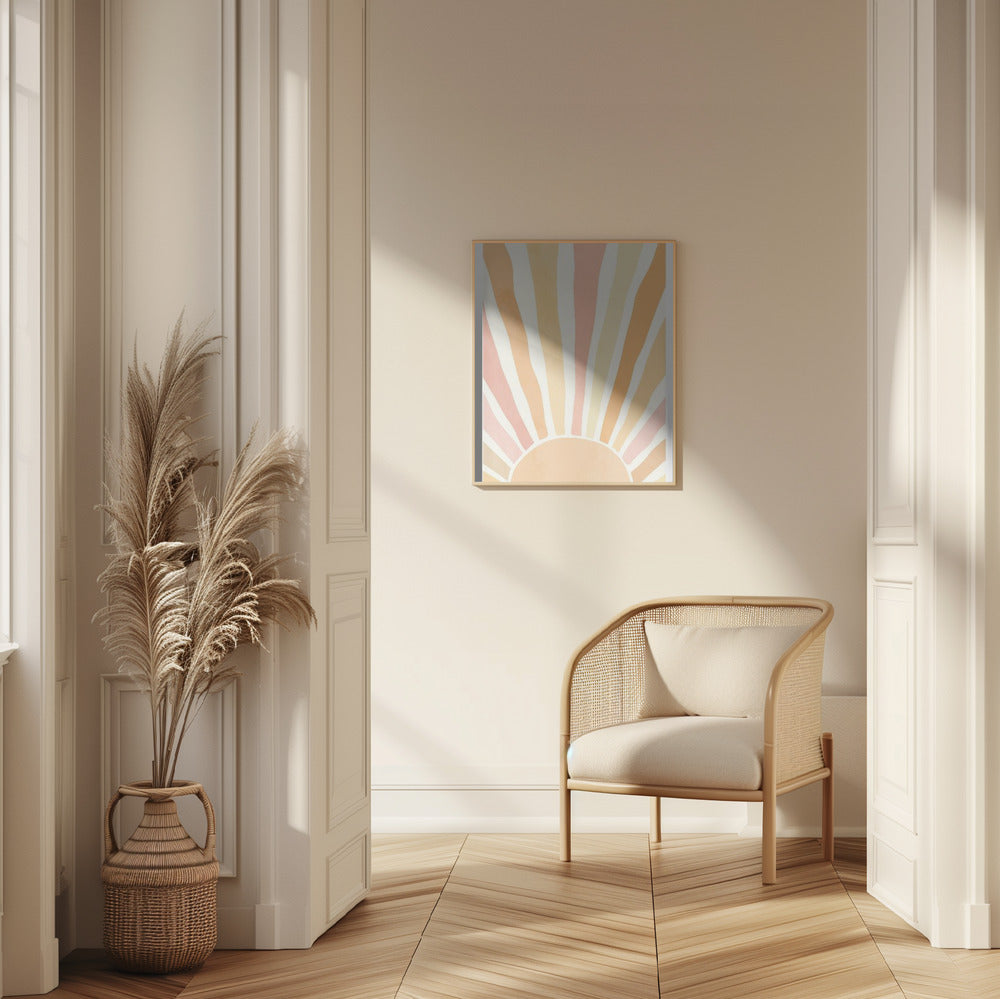 wall-art-print-canvas-poster-framed-Boho sunrise , By Sarah Manovski-7