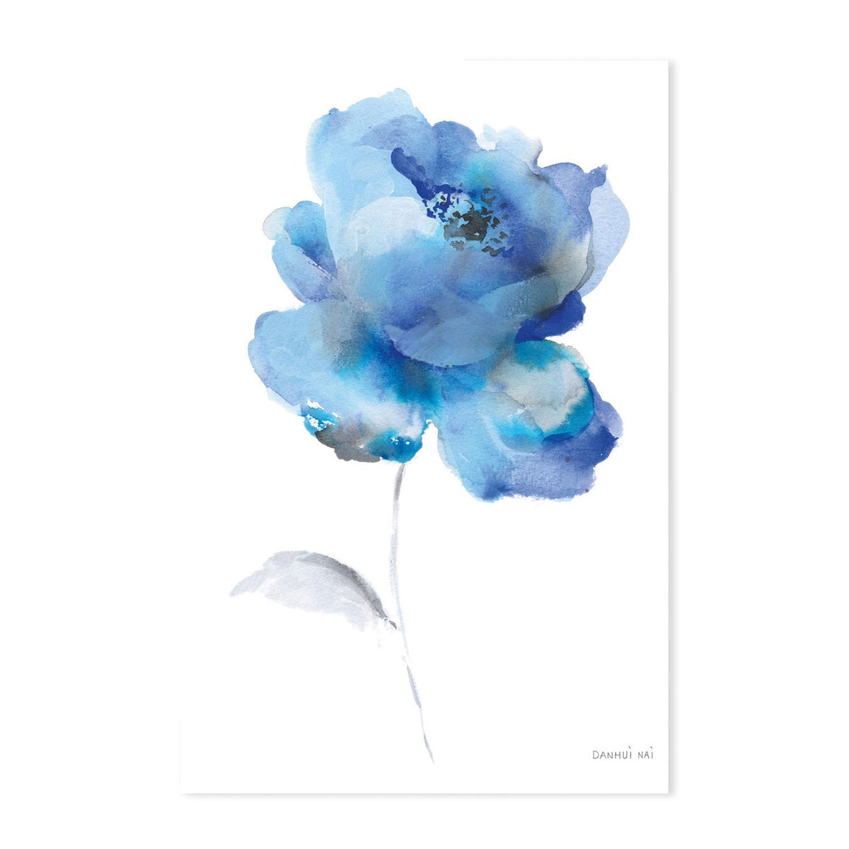 wall-art-print-canvas-poster-framed-Bold Blooming, Style A & B, Set of 2-by-Danhui Nai-Gioia Wall Art