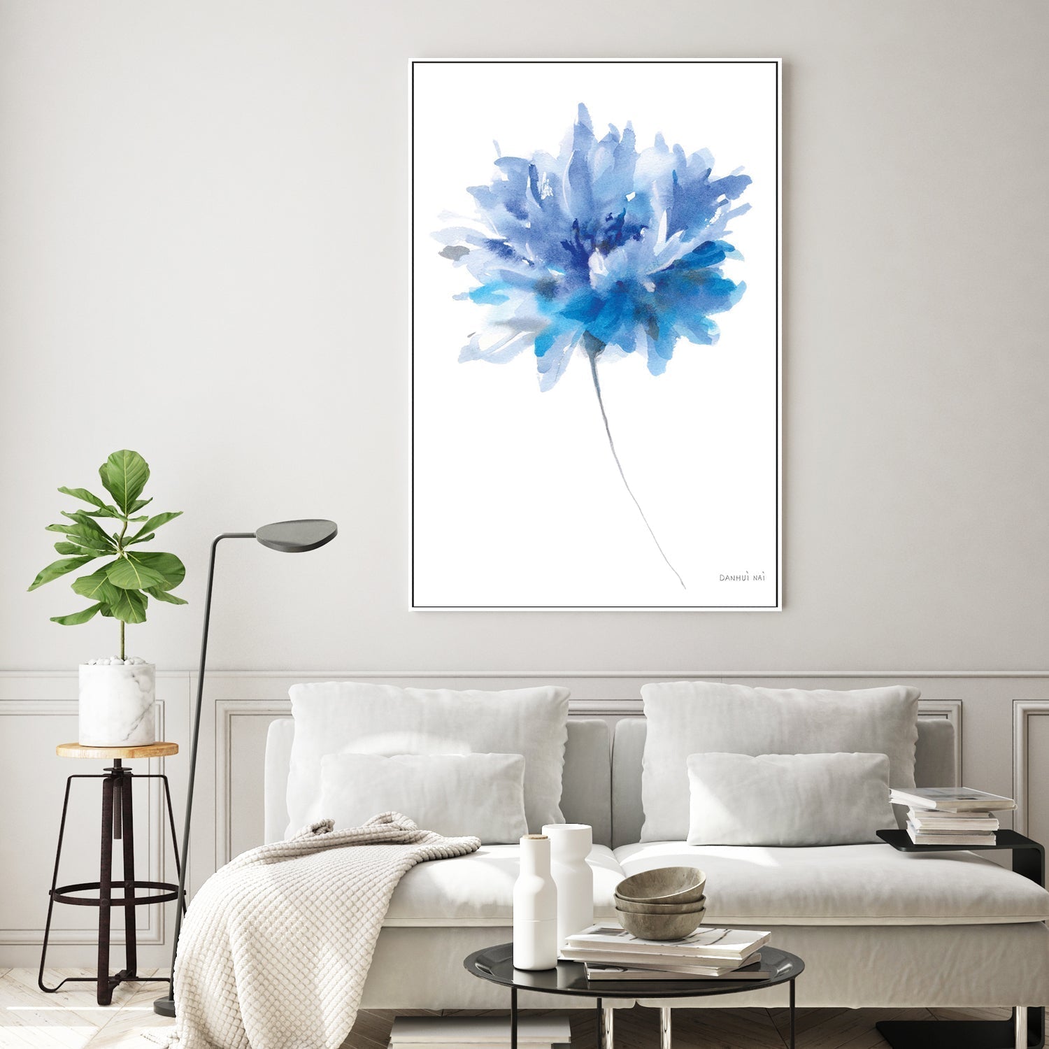 wall-art-print-canvas-poster-framed-Bold Blooming, Style D-by-Danhui Nai-Gioia Wall Art
