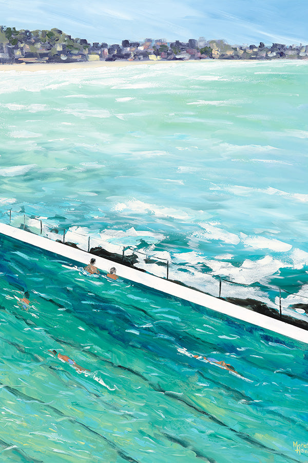 wall-art-print-canvas-poster-framed-Bondi View-1
