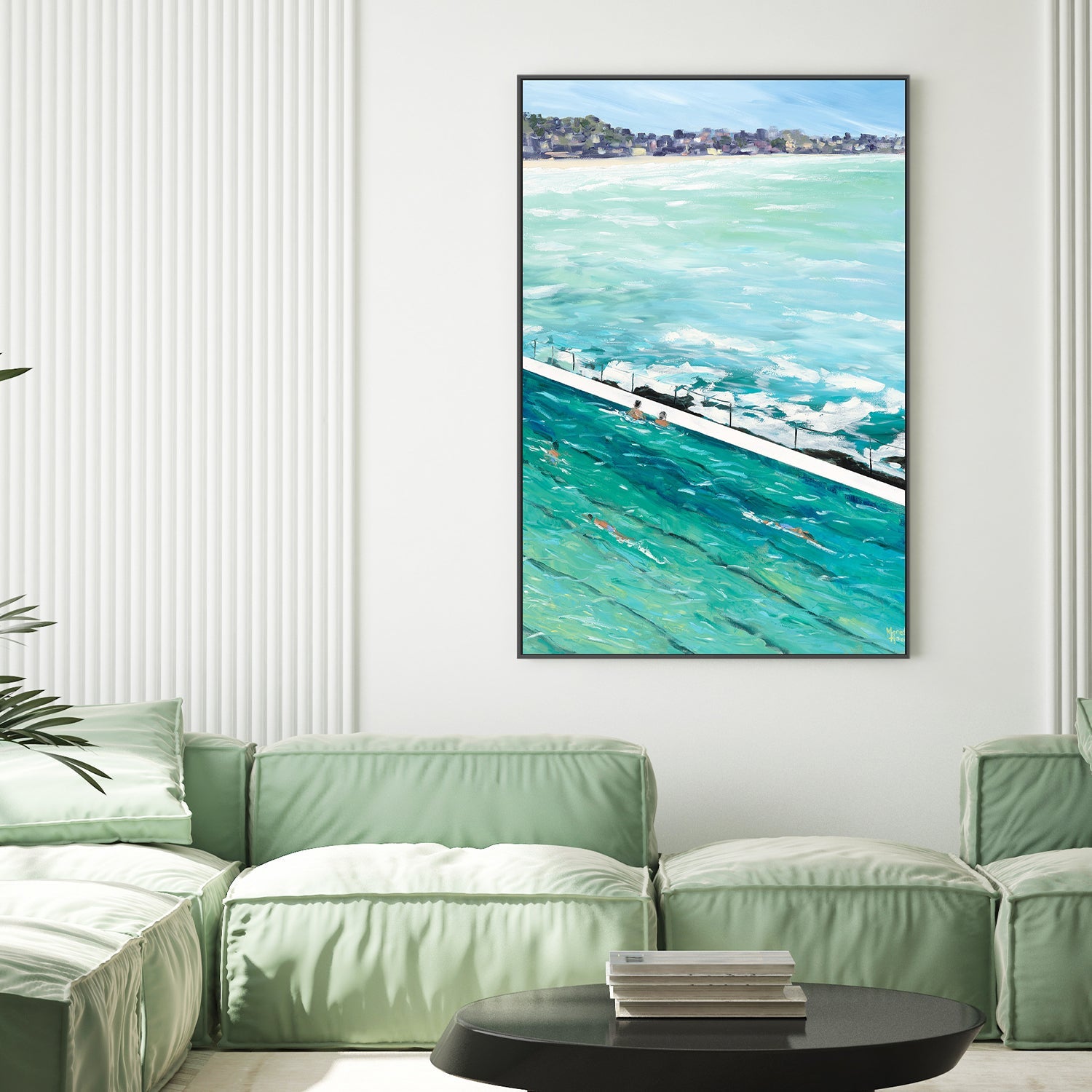 wall-art-print-canvas-poster-framed-Bondi View-2