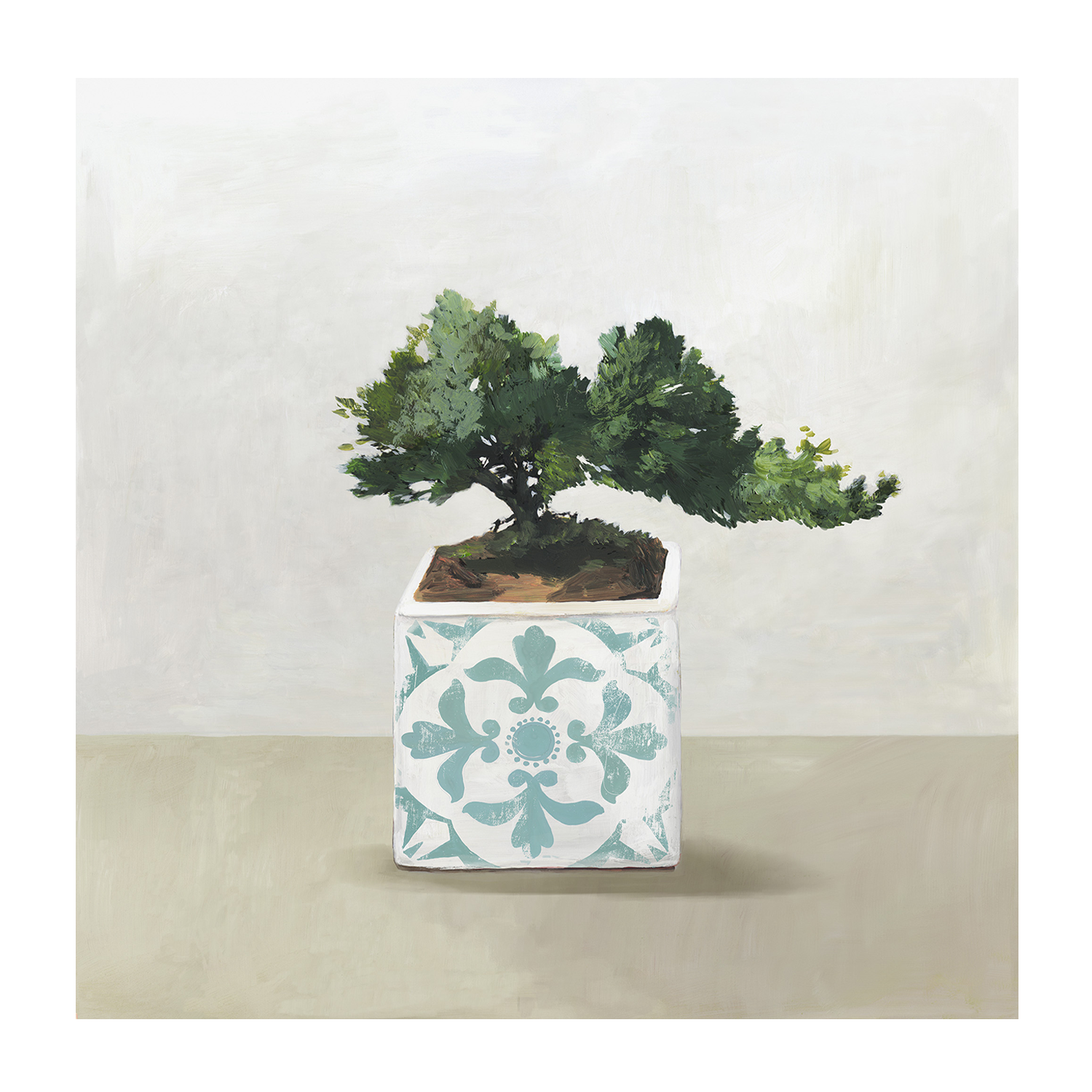 wall-art-print-canvas-poster-framed-Bonsai Tree, Style A , By Asia Jensen-1