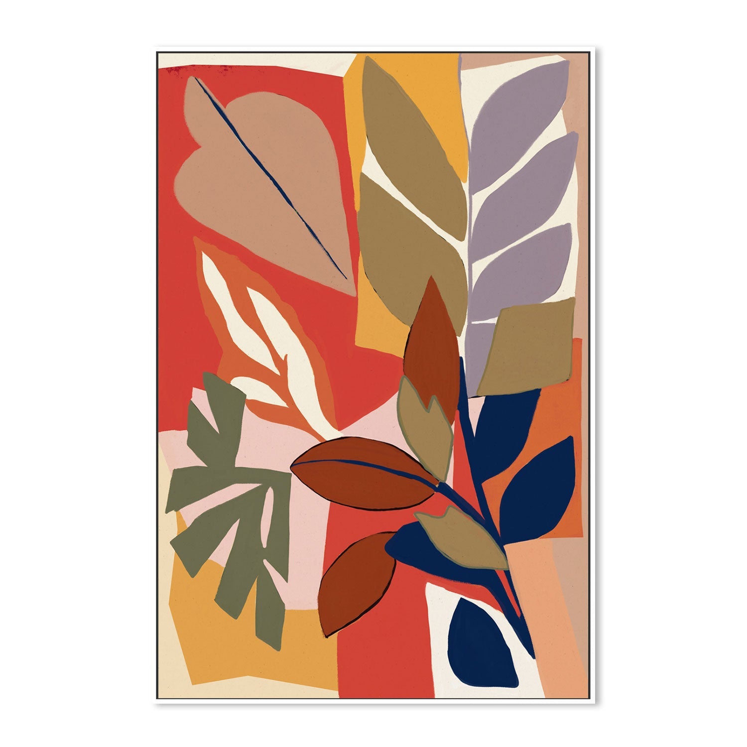 wall-art-print-canvas-poster-framed-Botanical Impression , By Treechild-GIOIA-WALL-ART