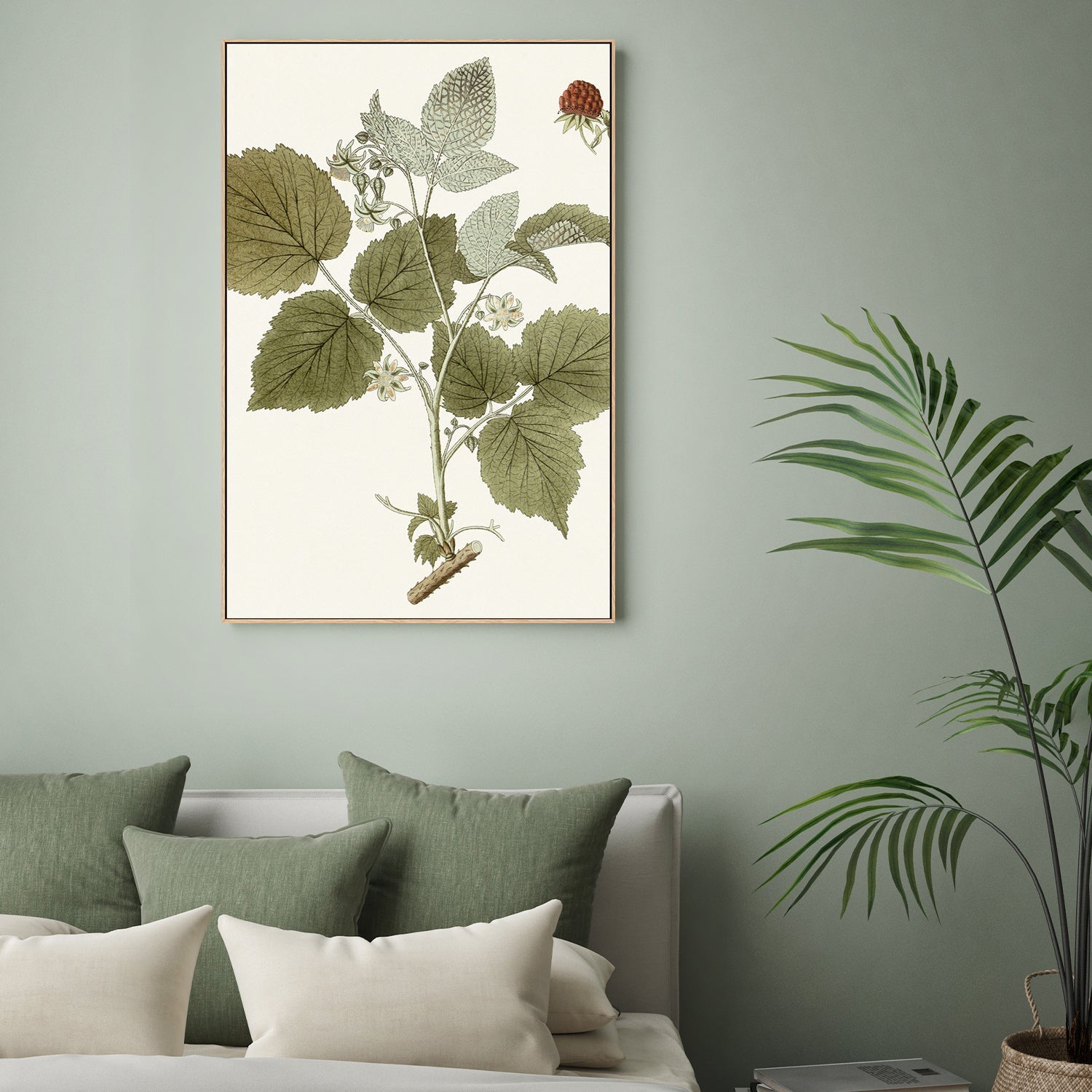 wall-art-print-canvas-poster-framed-Botanical Leaf, Style C-7