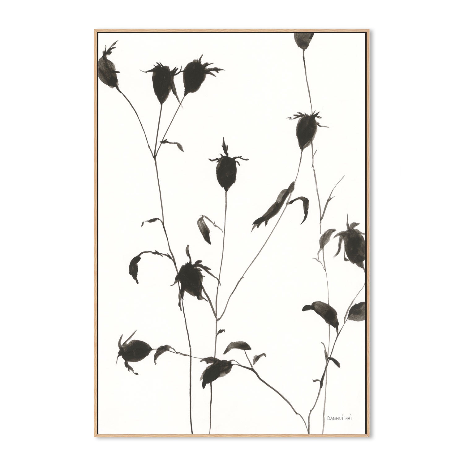 wall-art-print-canvas-poster-framed-Botanical Shadows , By Danhui Nai-GIOIA-WALL-ART
