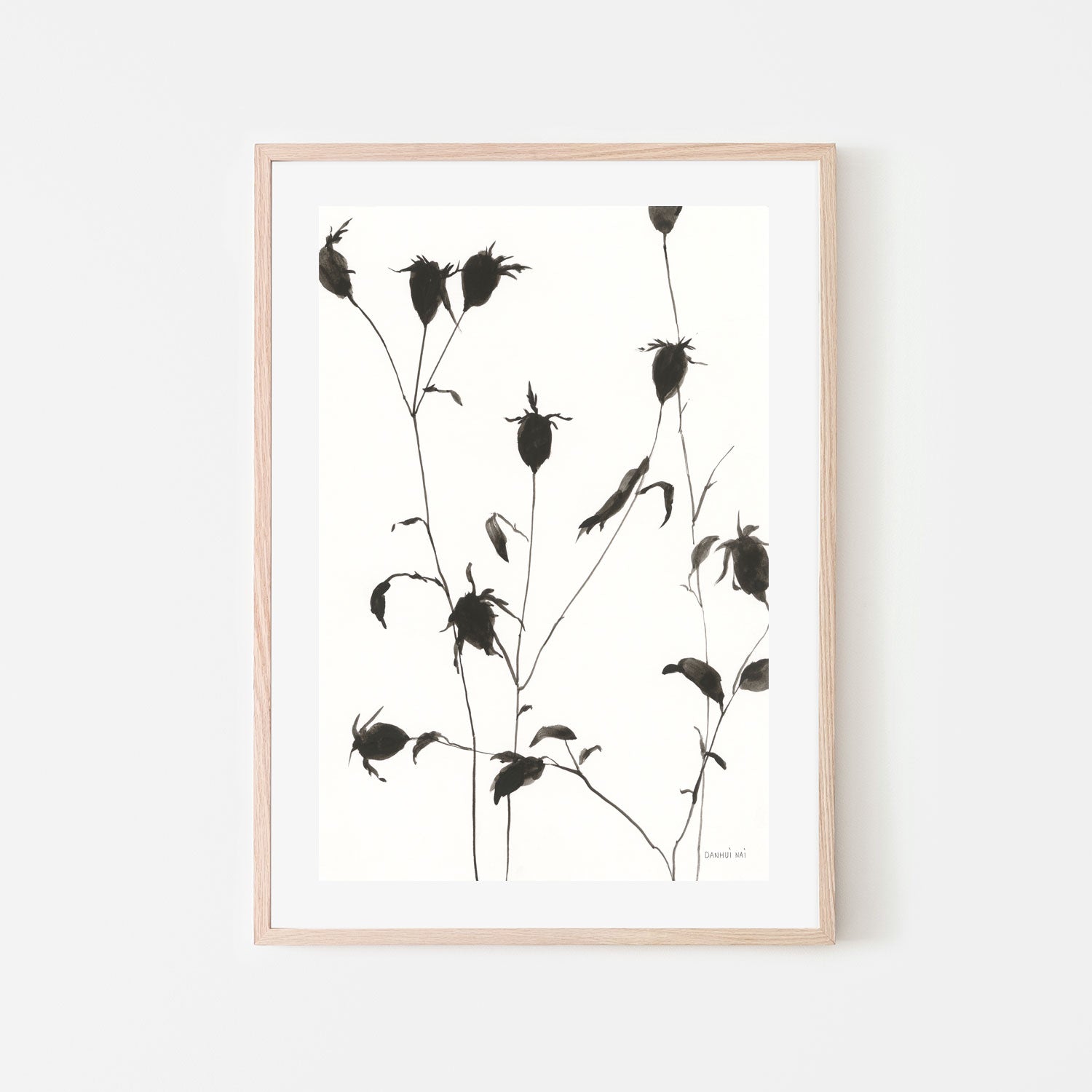wall-art-print-canvas-poster-framed-Botanical Shadows , By Danhui Nai-GIOIA-WALL-ART