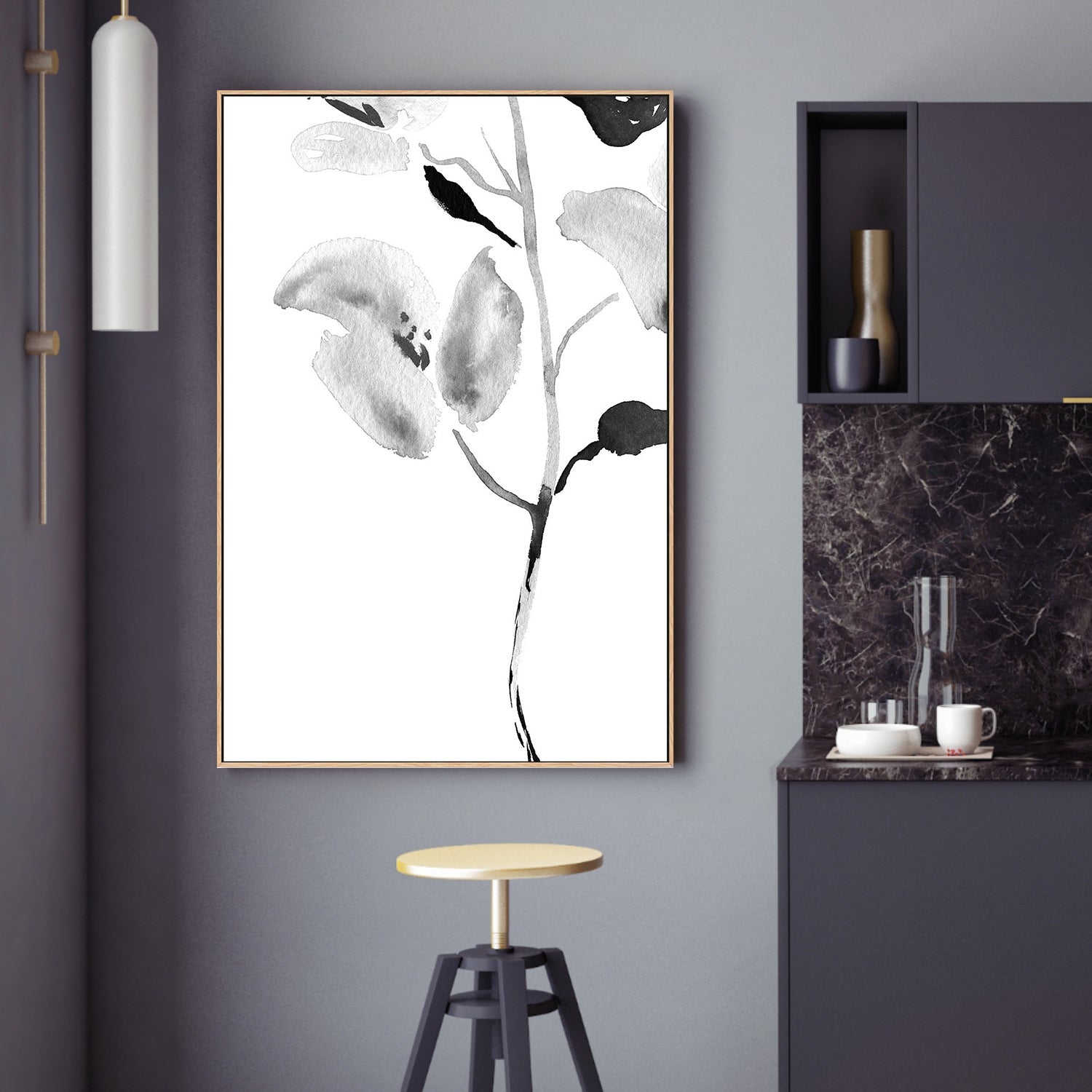 wall-art-print-canvas-poster-framed-Botanical, Style A , By Danushka Abeygoda-2