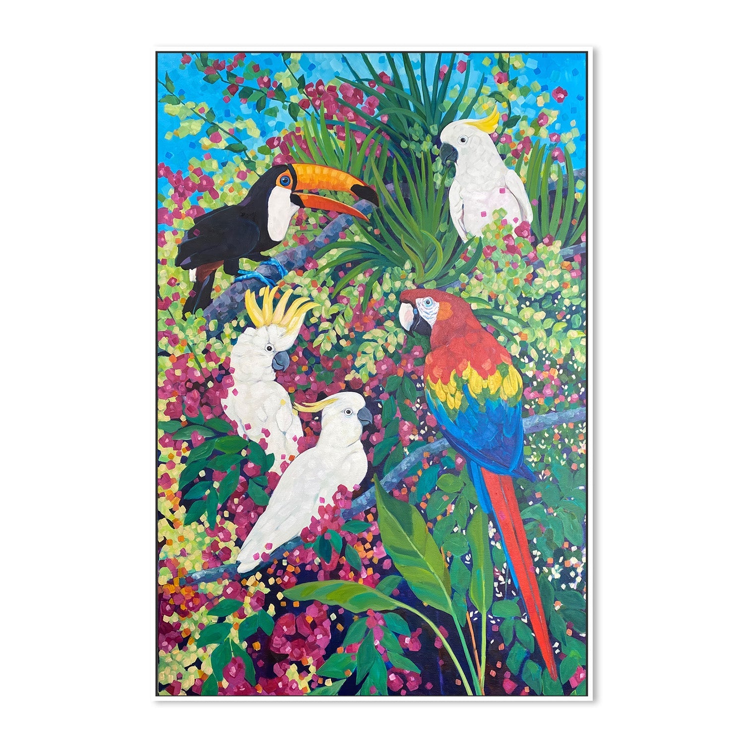 wall-art-print-canvas-poster-framed-Bougainvillea-5