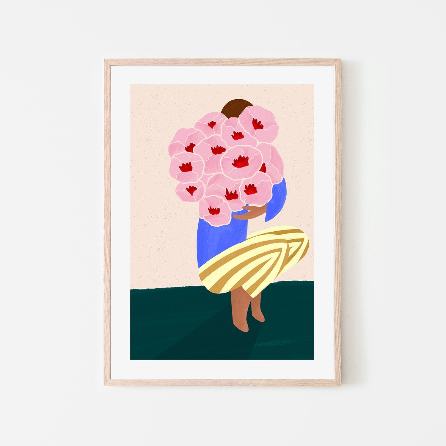 wall-art-print-canvas-poster-framed-Bouquet of Flowers-6