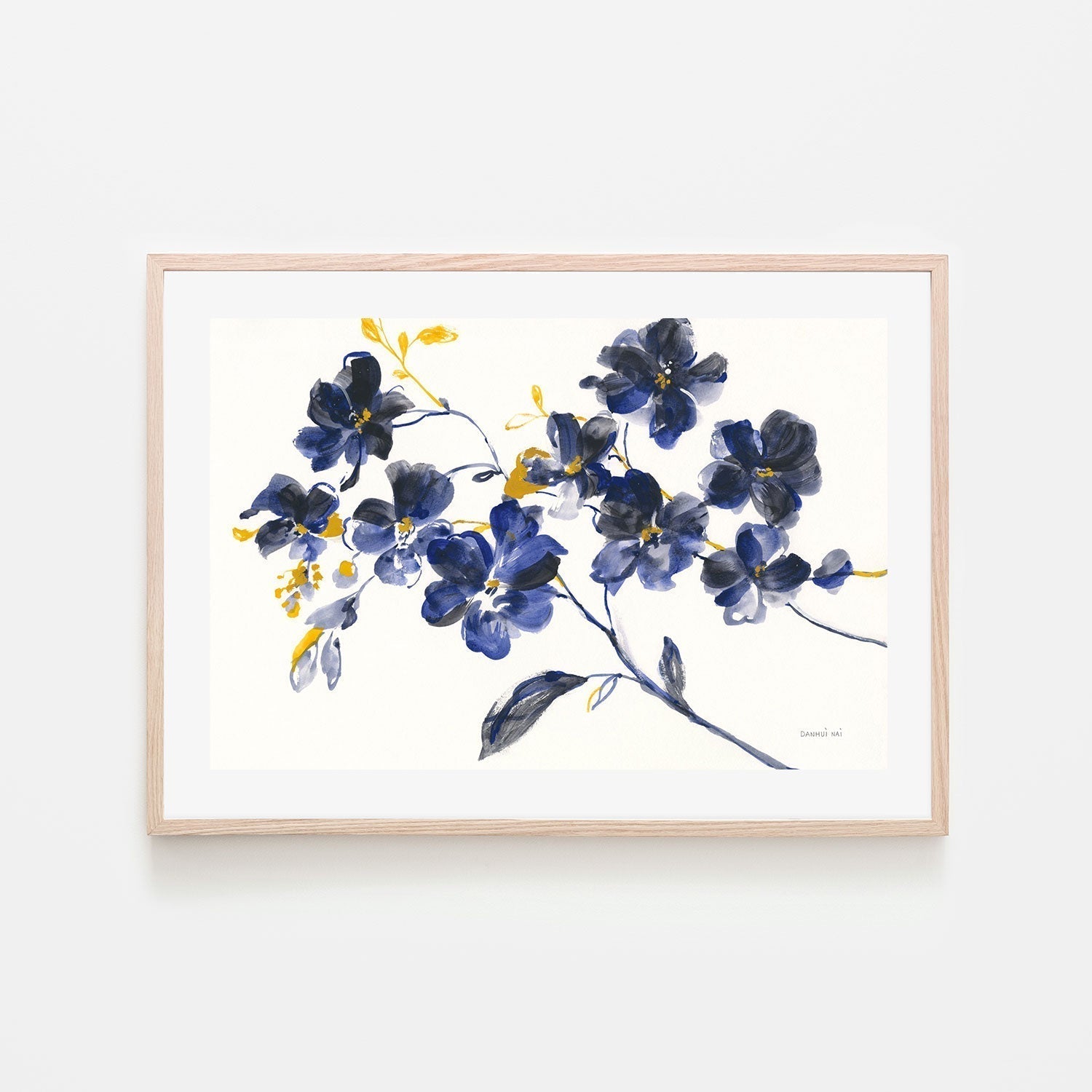 wall-art-print-canvas-poster-framed-Branching Outward-by-Danhui Nai-Gioia Wall Art