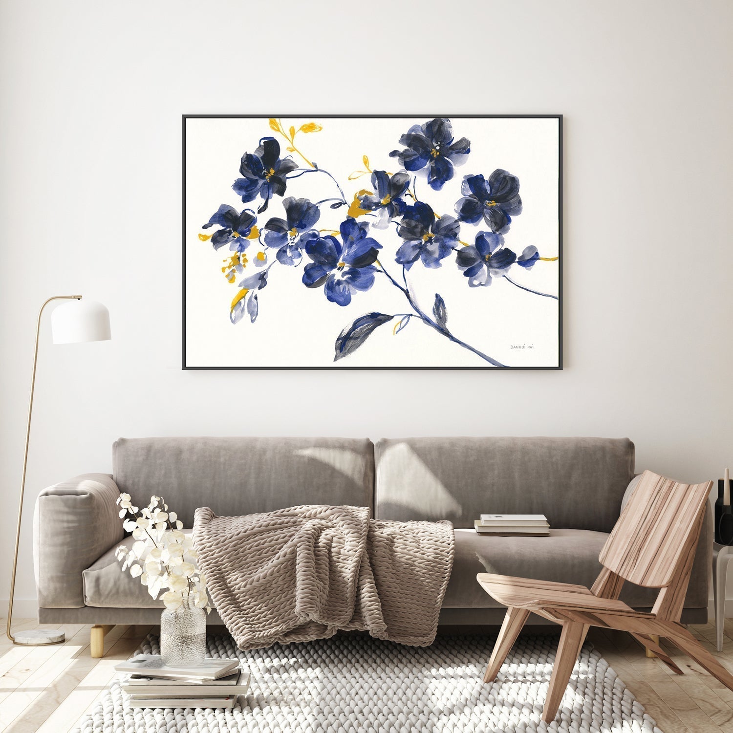 wall-art-print-canvas-poster-framed-Branching Outward-by-Danhui Nai-Gioia Wall Art