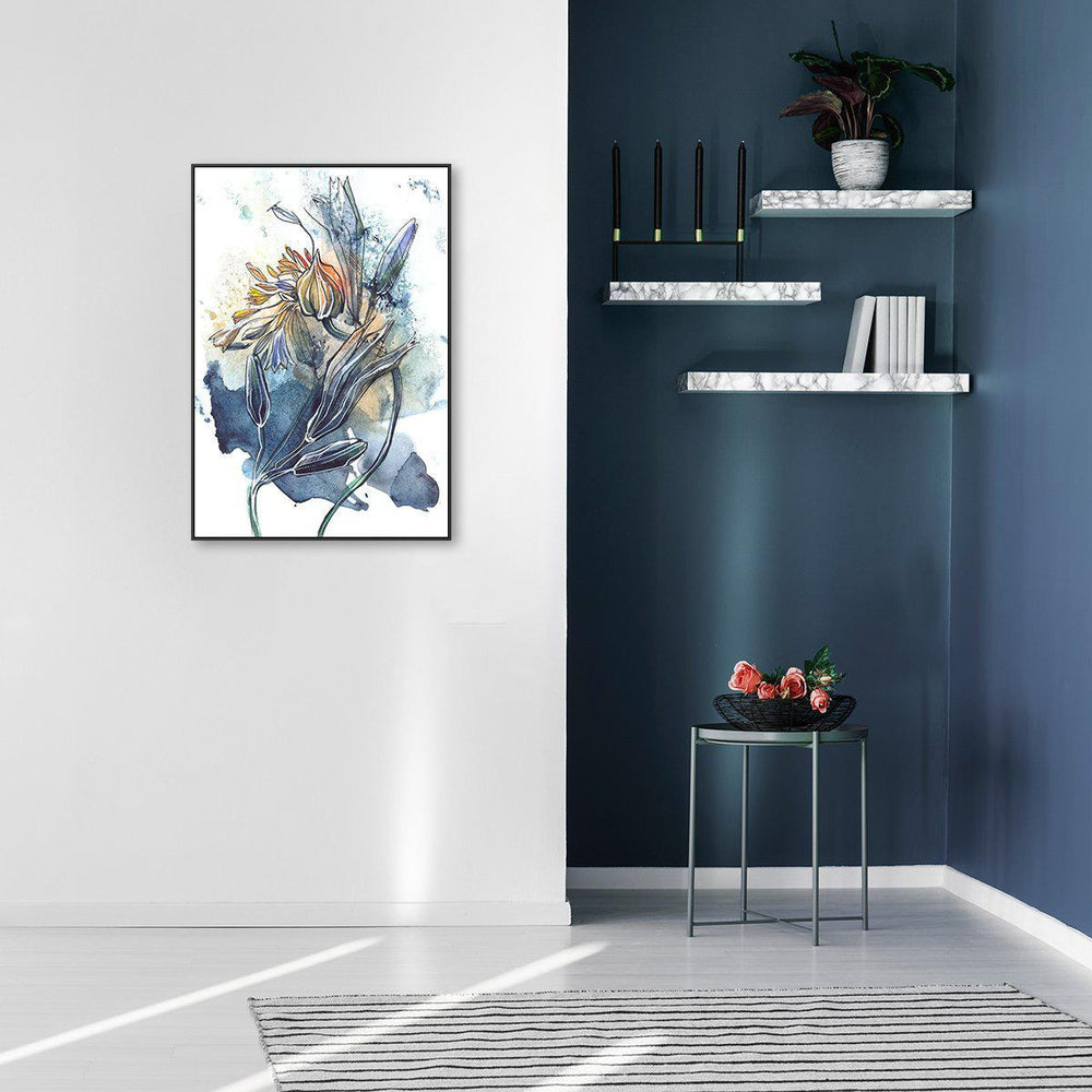 wall-art-print-canvas-poster-framed-Breathe, Abstract Art, Watercolour Painting, Style B-by-Gioia Wall Art-Gioia Wall Art