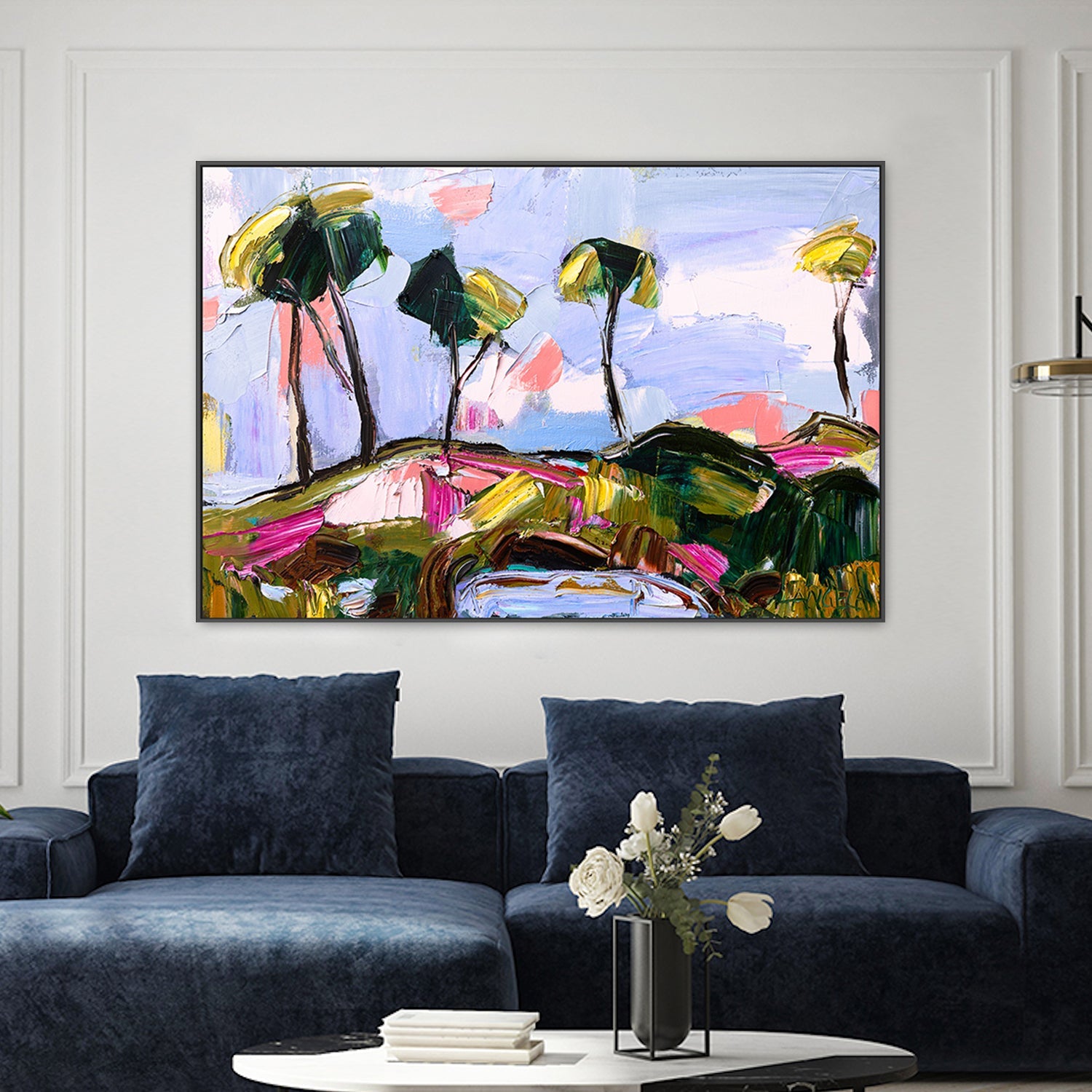 wall-art-print-canvas-poster-framed-Breezy Hilltop-2
