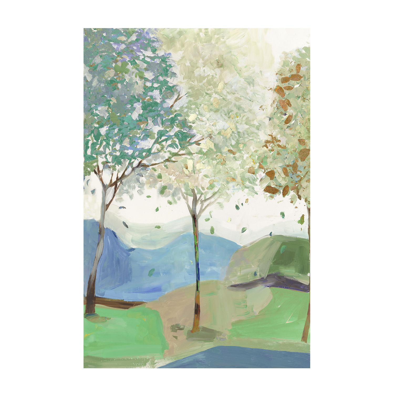 wall-art-print-canvas-poster-framed-Breezy Landscape, Style B-1