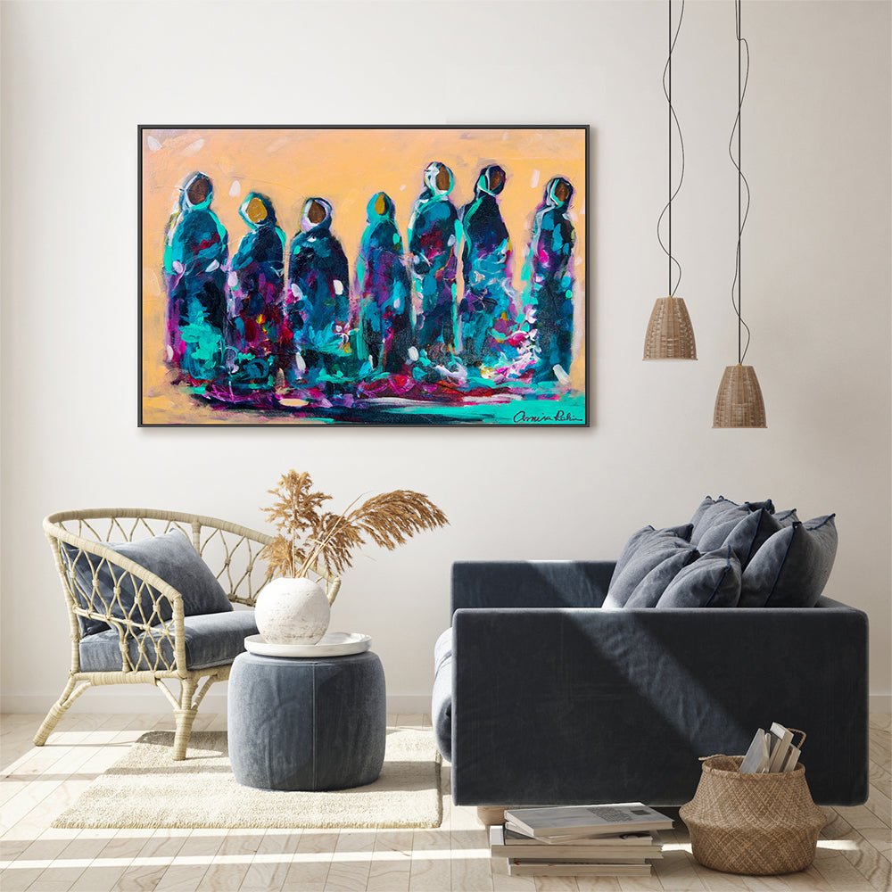 wall-art-print-canvas-poster-framed-Bridesmaids , By Amira Rahim-GIOIA-WALL-ART