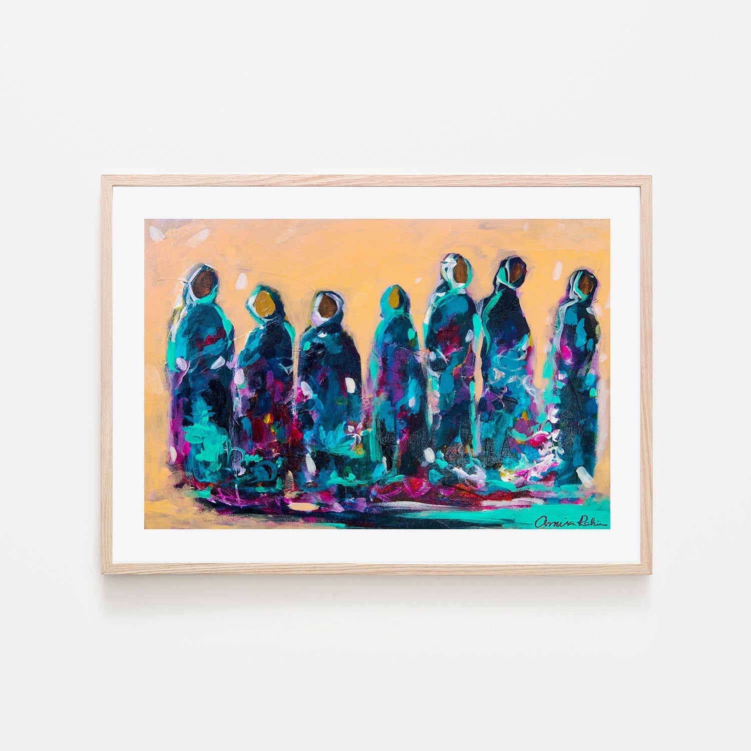 wall-art-print-canvas-poster-framed-Bridesmaids , By Amira Rahim-GIOIA-WALL-ART