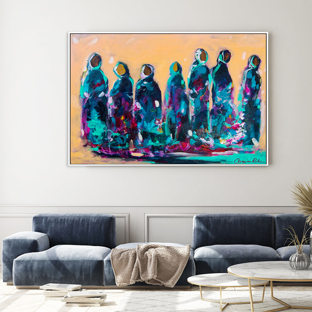 wall-art-print-canvas-poster-framed-Bridesmaids , By Amira Rahim-GIOIA-WALL-ART