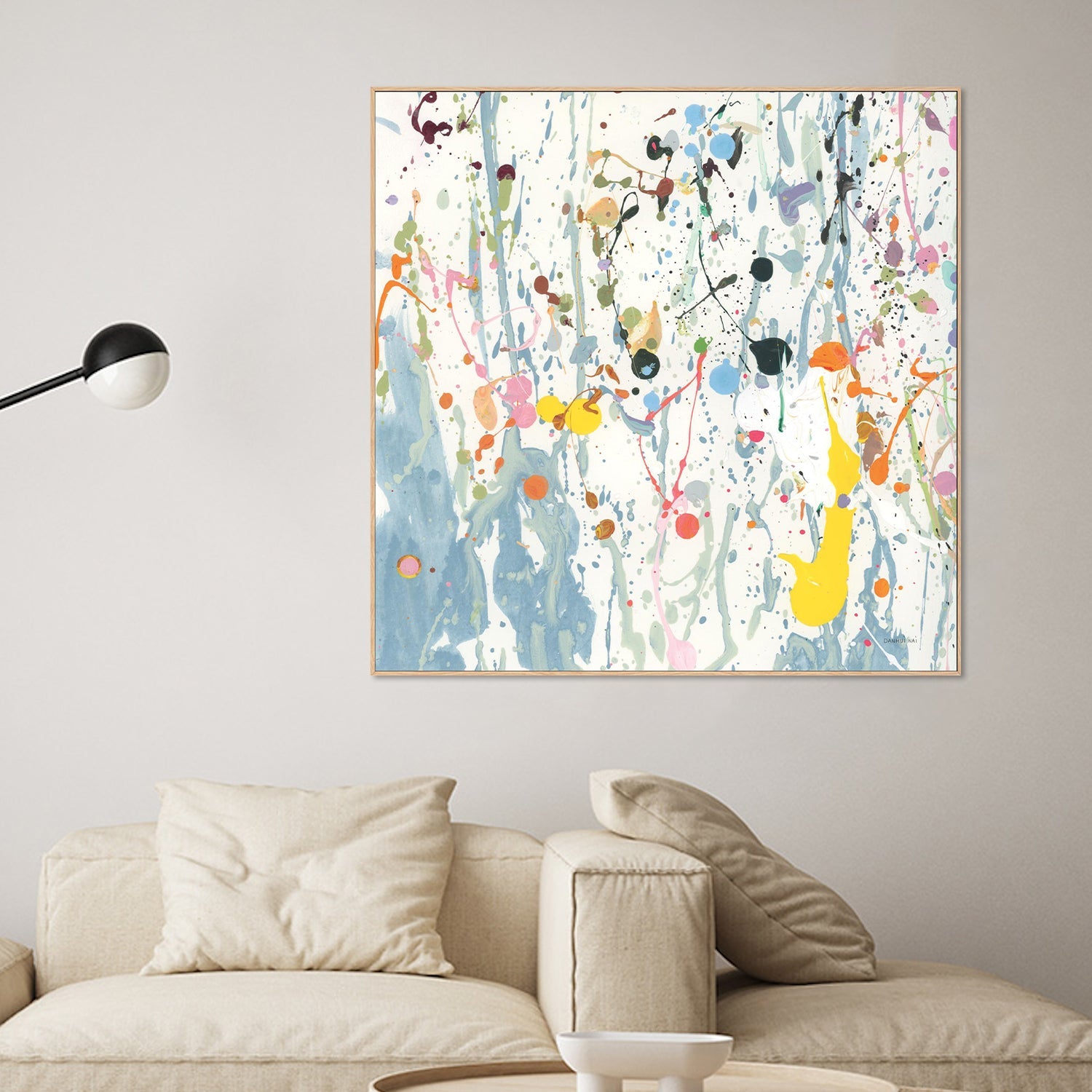 wall-art-print-canvas-poster-framed-Bright Splatter-2