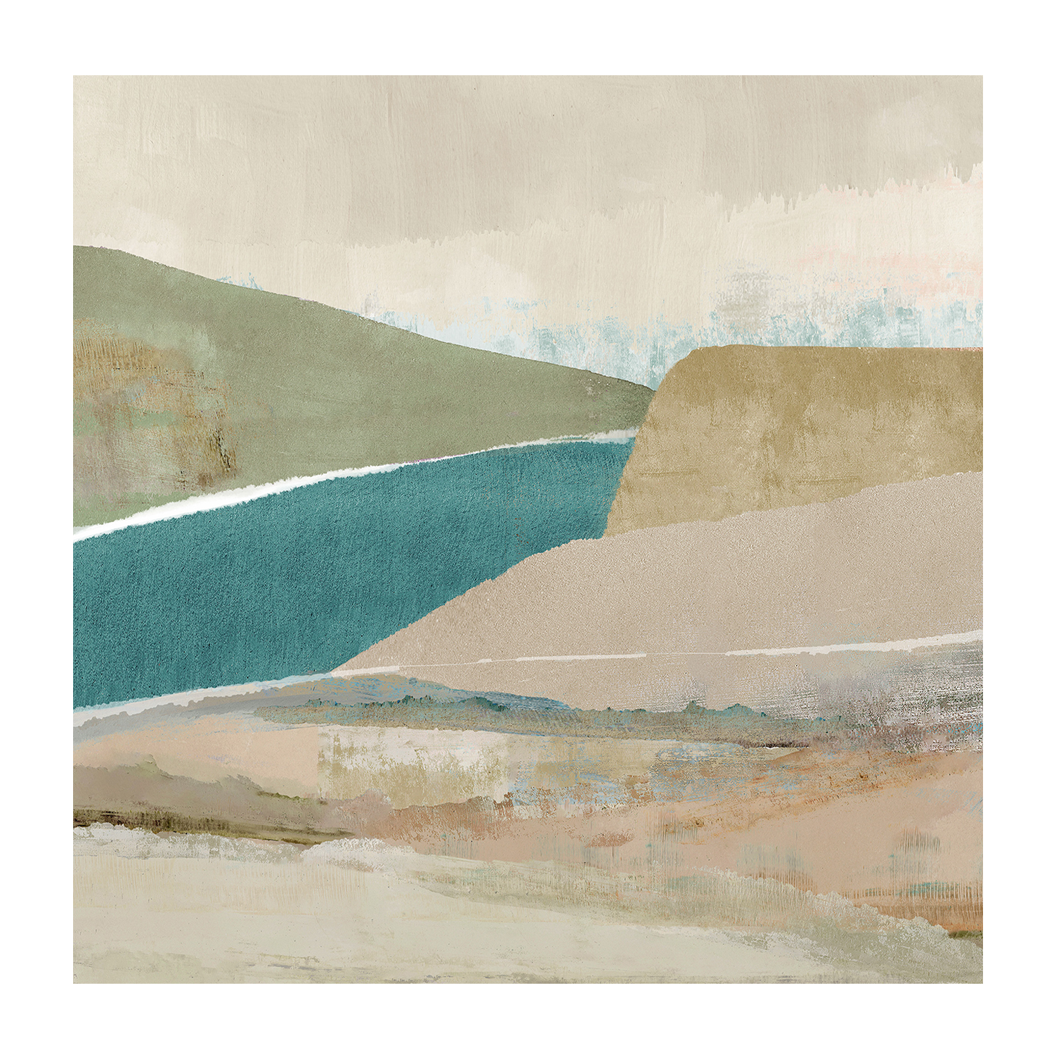 wall-art-print-canvas-poster-framed-Bright Stone Bay, Style A & B, Set Of 2 , By Flora Kouta-9