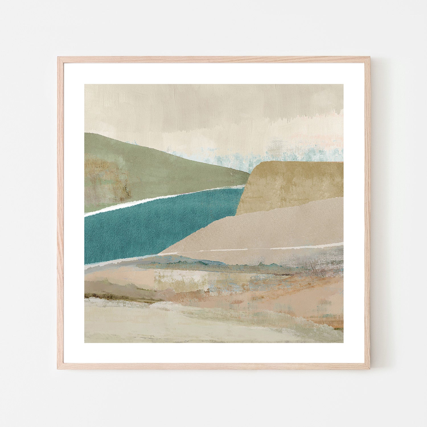 wall-art-print-canvas-poster-framed-Bright Stone Bay, Style B , By Flora Kouta-6