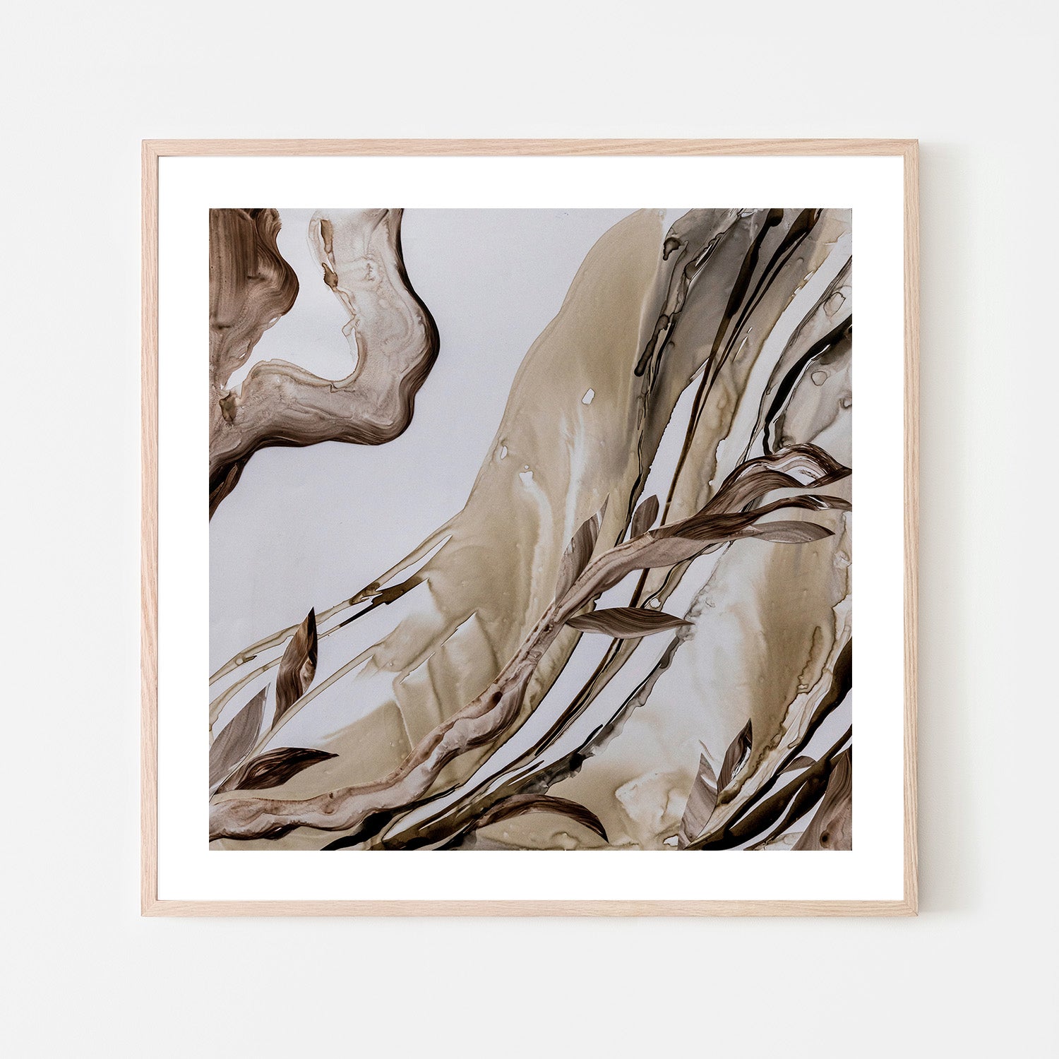 wall-art-print-canvas-poster-framed-Brown Abstract , By Amelia Aveline-6