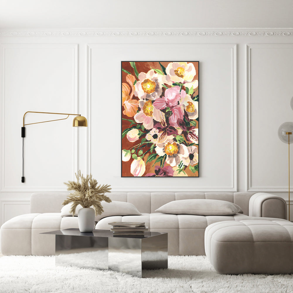 wall-art-print-canvas-poster-framed-Brown Orchids, By Ania Zwara-GIOIA-WALL-ART