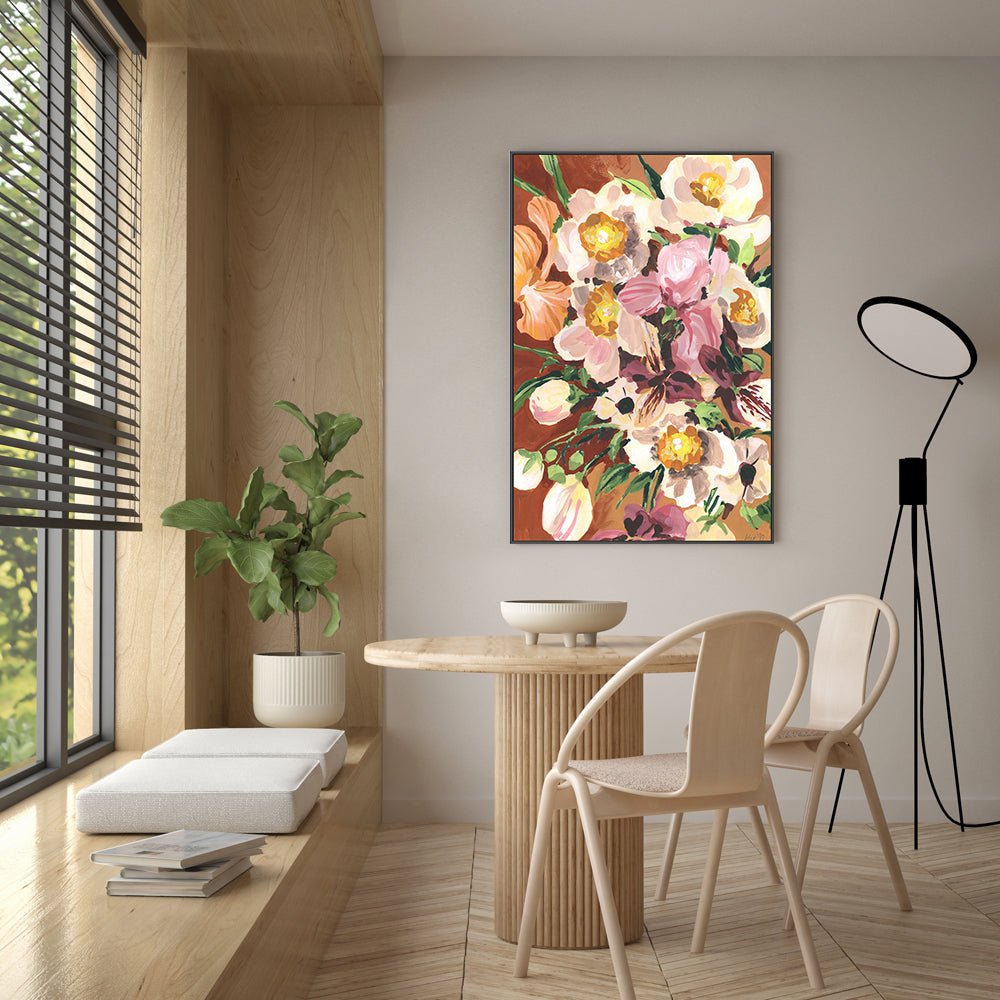 wall-art-print-canvas-poster-framed-Brown Orchids, By Ania Zwara-GIOIA-WALL-ART