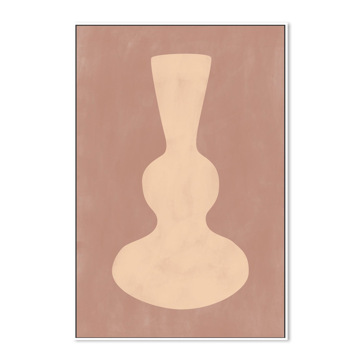 wall-art-print-canvas-poster-framed-Brown Pottery , By Elena Ristova-GIOIA-WALL-ART