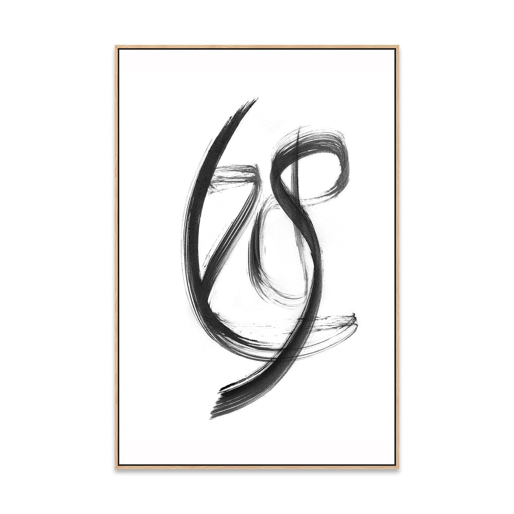 wall-art-print-canvas-poster-framed-Brush Stroke, Style B-by-Danushka Abeygoda-Gioia Wall Art