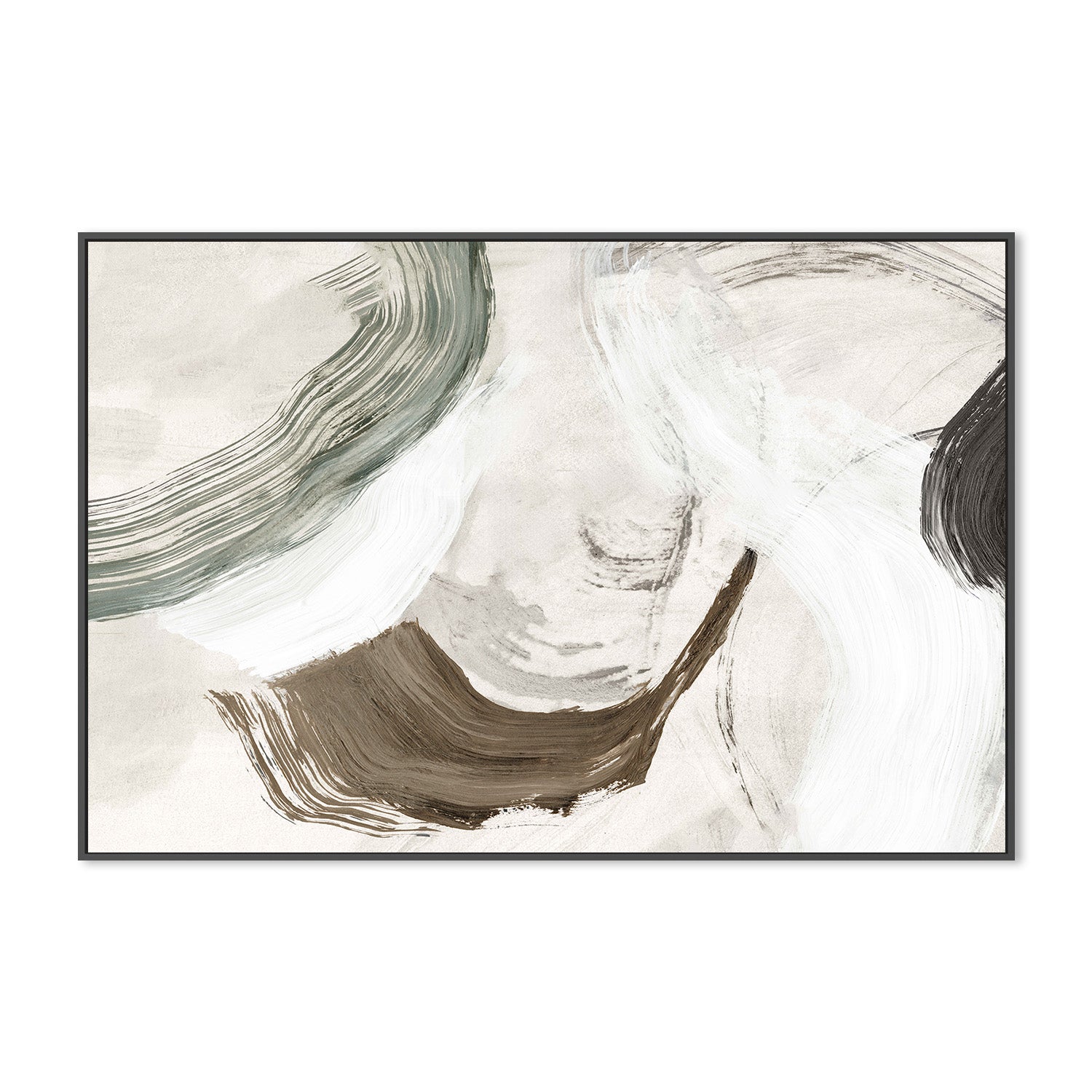 wall-art-print-canvas-poster-framed-Brushstrokes in Subtle Motion-3