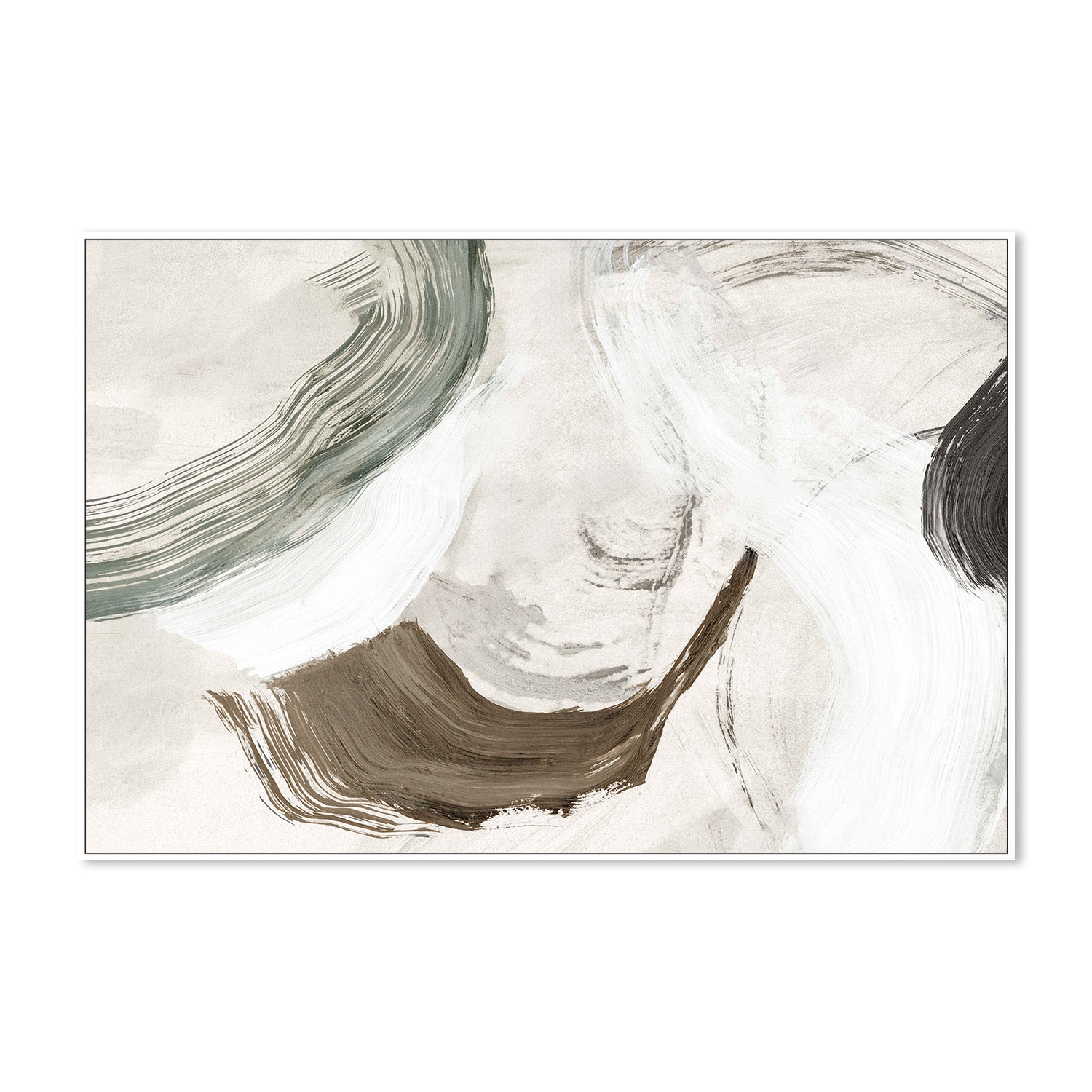 wall-art-print-canvas-poster-framed-Brushstrokes in Subtle Motion-5