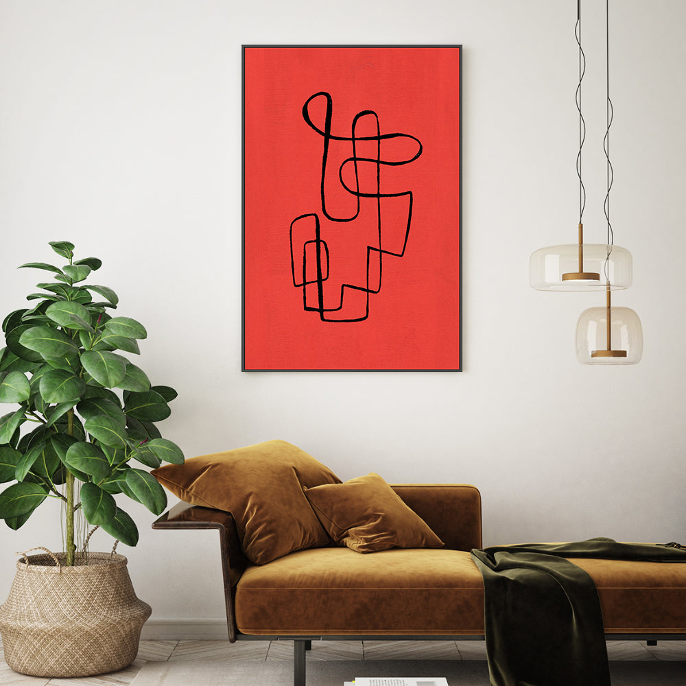 wall-art-print-canvas-poster-framed-Bull's Eye , By Ejaaz Haniff-GIOIA-WALL-ART