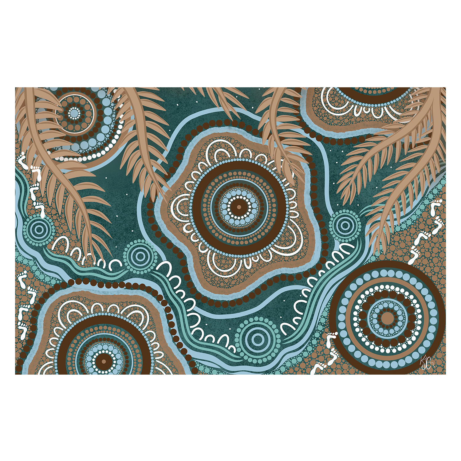 wall-art-print-canvas-poster-framed-Bungil , By Kiz Costelloe-1