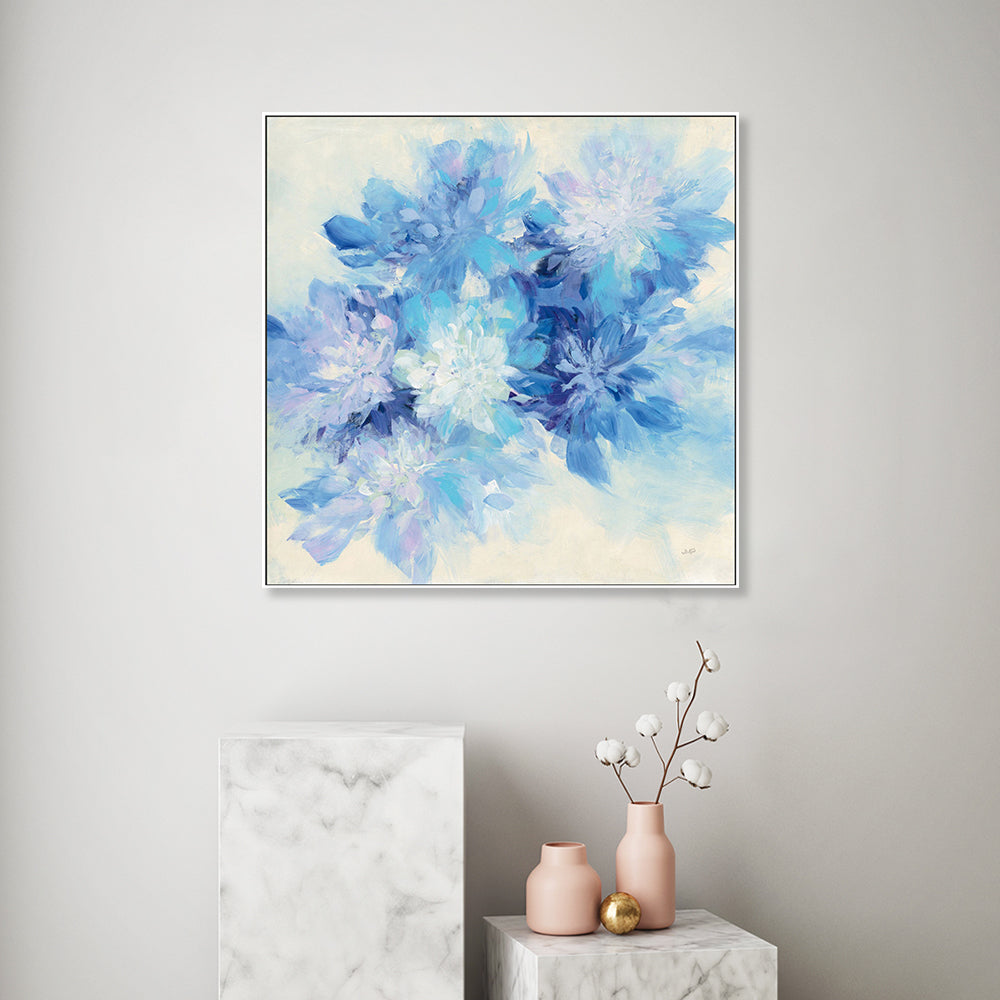 wall-art-print-canvas-poster-framed-Burst of Blue-by-Julia Purinton-Gioia Wall Art
