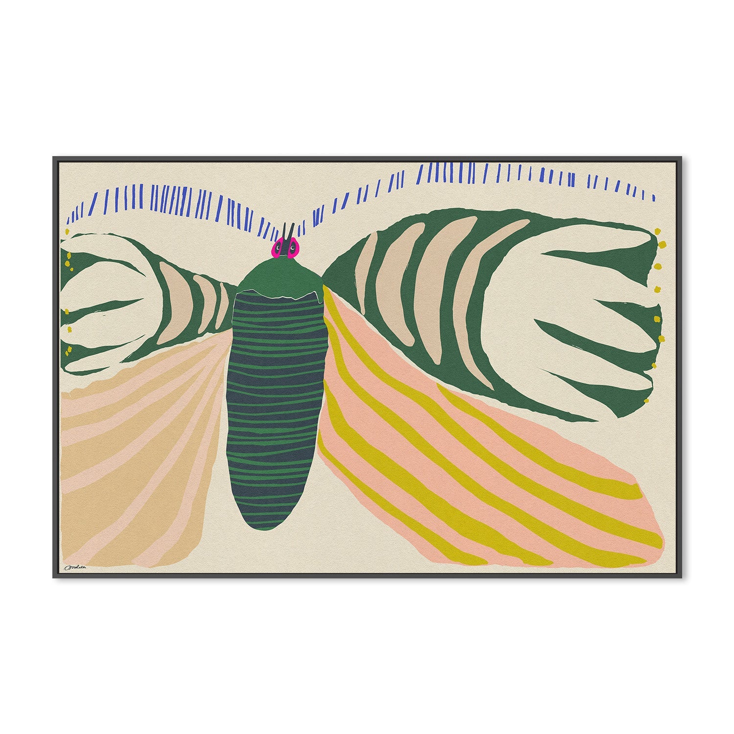 wall-art-print-canvas-poster-framed-Butterfly-3