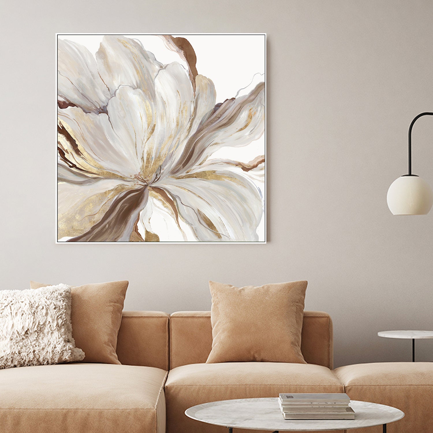 wall-art-print-canvas-poster-framed-Butterfly Flower, Style B , By Asia Jensen-2