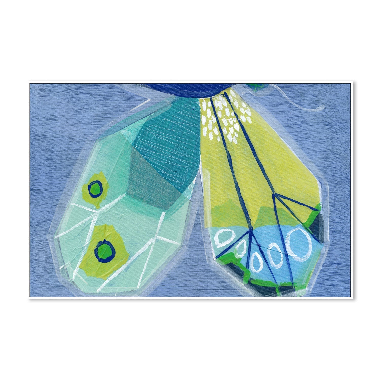 wall-art-print-canvas-poster-framed-Butterfly Right , By Jenny Westenhofer Art-1