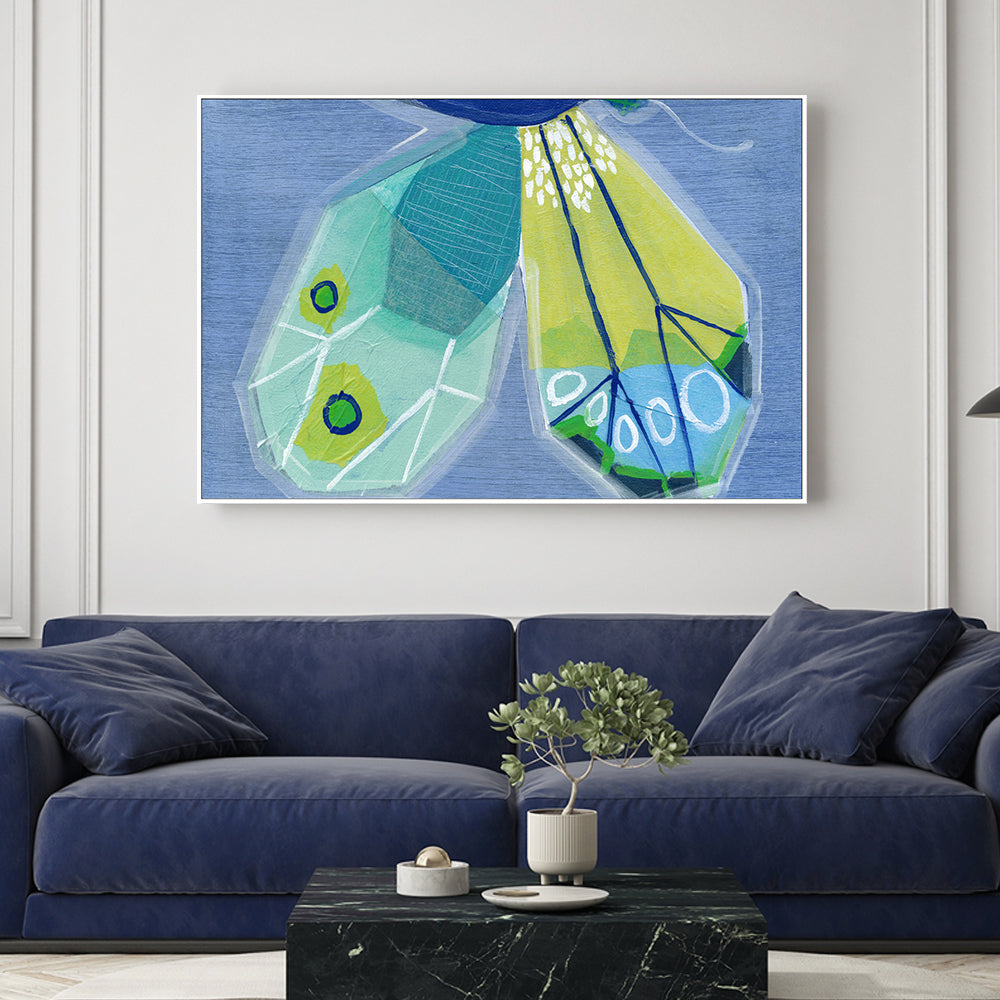 wall-art-print-canvas-poster-framed-Butterfly Right , By Jenny Westenhofer Art-2