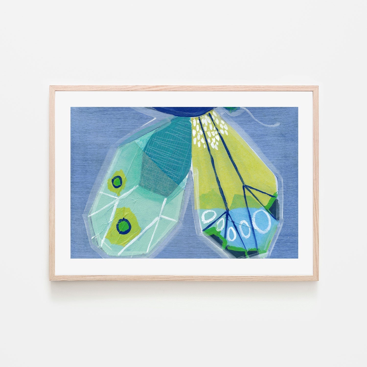 wall-art-print-canvas-poster-framed-Butterfly Right , By Jenny Westenhofer Art-6