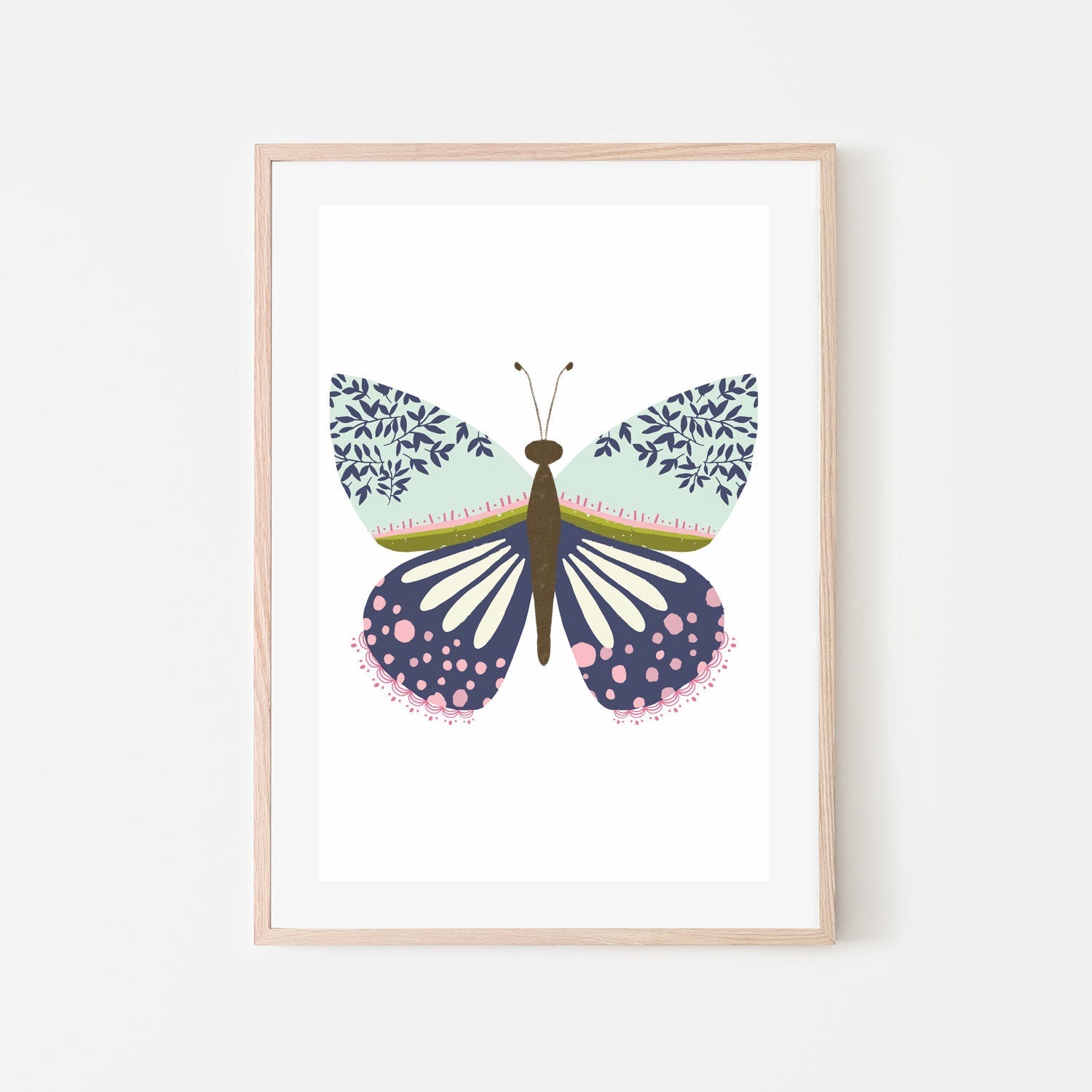 wall-art-print-canvas-poster-framed-Butterfly, Style B , By Lisa Nohren-6