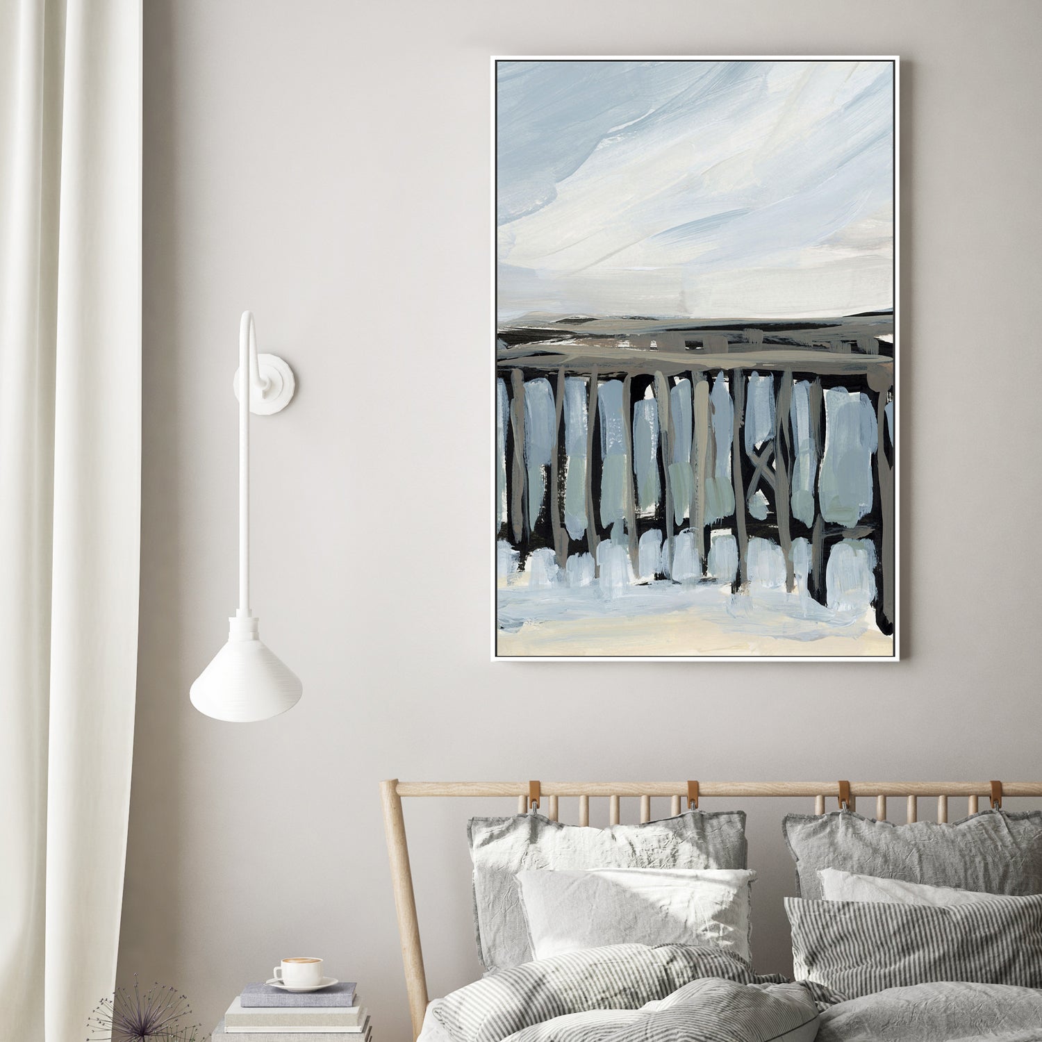 wall-art-print-canvas-poster-framed-By The Sea, Style C-by-Emily Wood-Gioia Wall Art