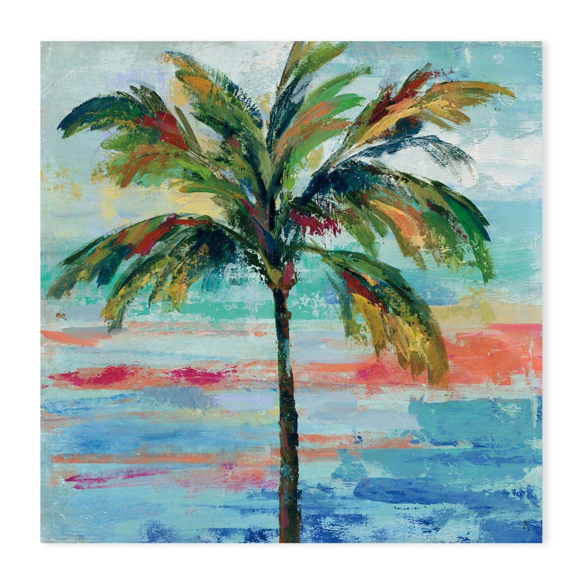 wall-art-print-canvas-poster-framed-California Palm, Style A & B, Set Of 2 , By Silvia Vassileva-GIOIA-WALL-ART