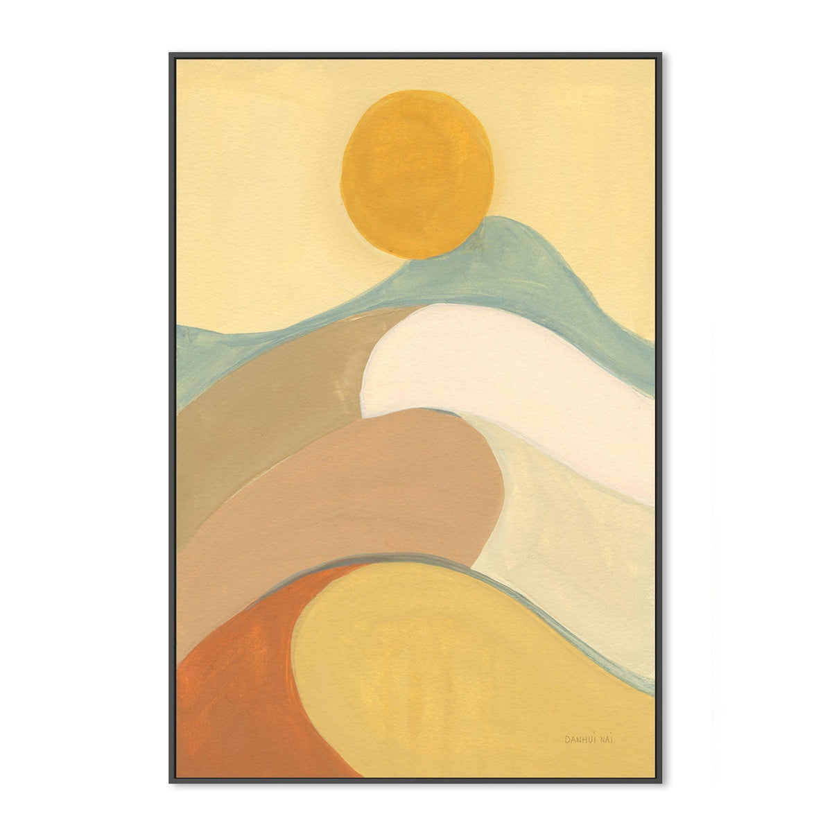 wall-art-print-canvas-poster-framed-Claifornia Sun , By Danhui Nai-GIOIA-WALL-ART