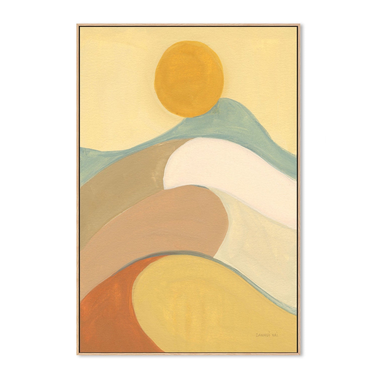 wall-art-print-canvas-poster-framed-Claifornia Sun , By Danhui Nai-GIOIA-WALL-ART