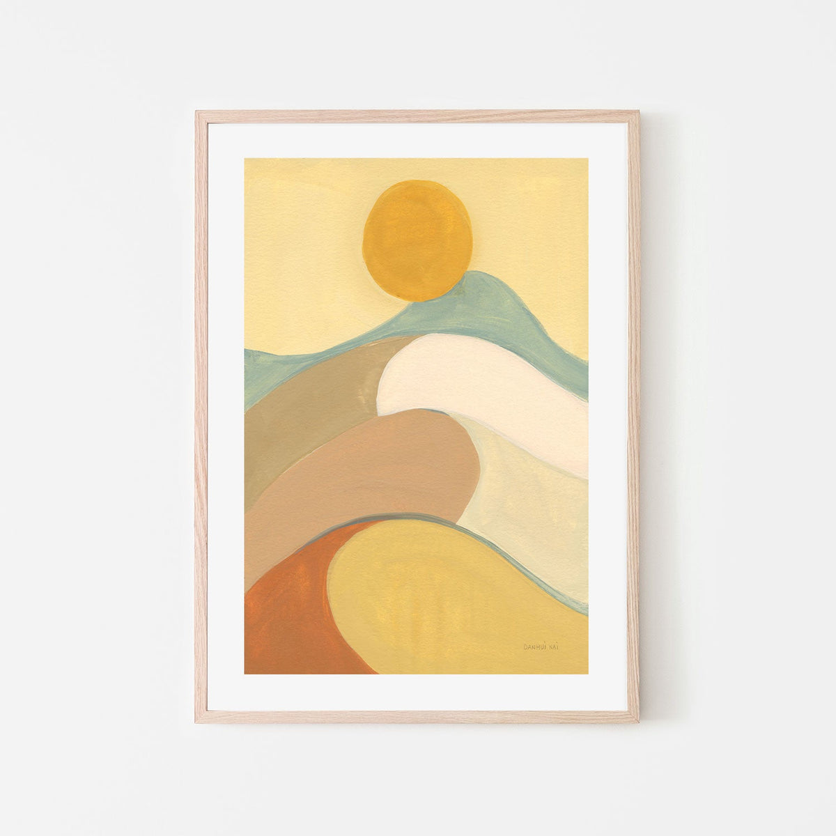 wall-art-print-canvas-poster-framed-Claifornia Sun , By Danhui Nai-GIOIA-WALL-ART