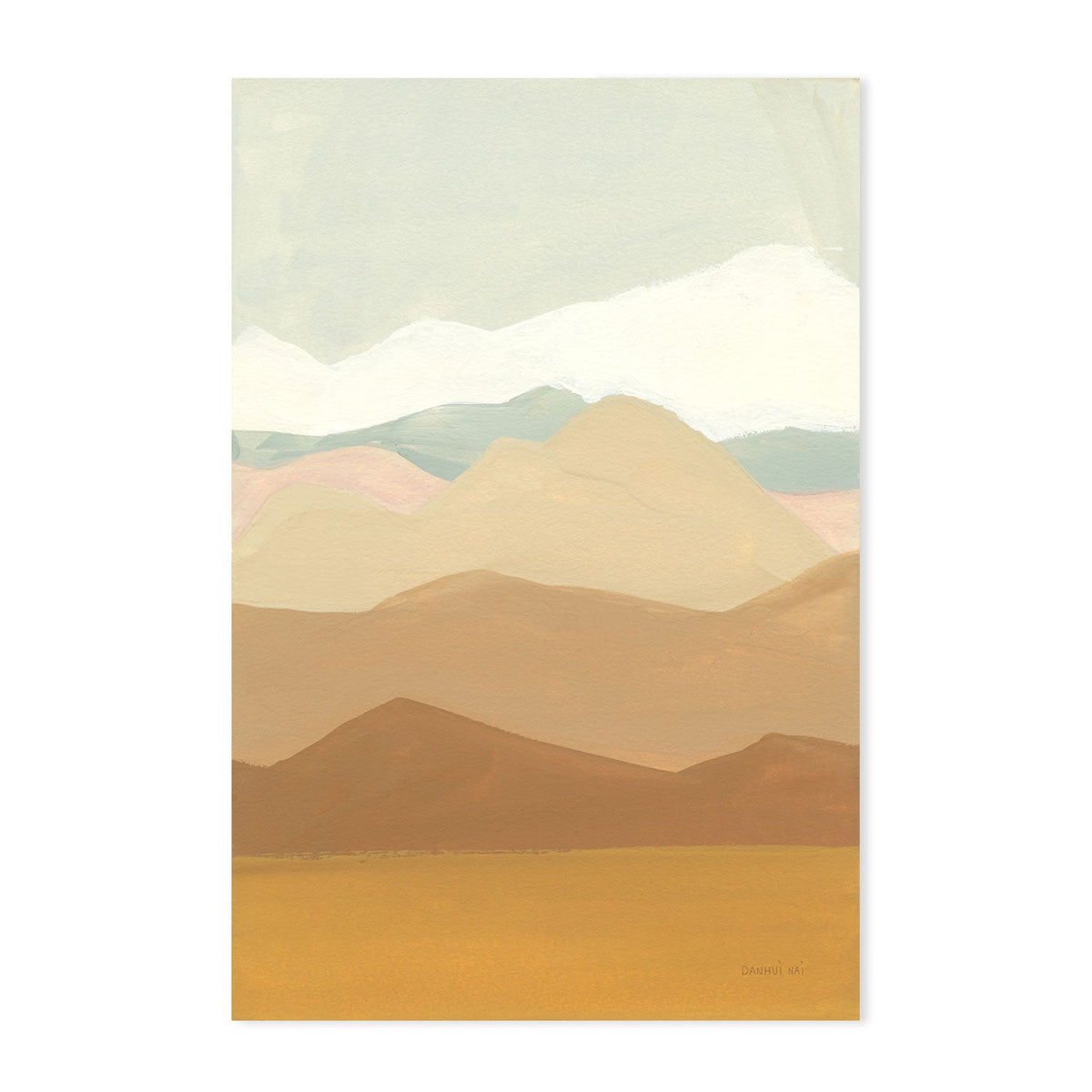 wall-art-print-canvas-poster-framed-Claifornia Sun & Hills, Set Of 2 , By Danhui Nai-GIOIA-WALL-ART