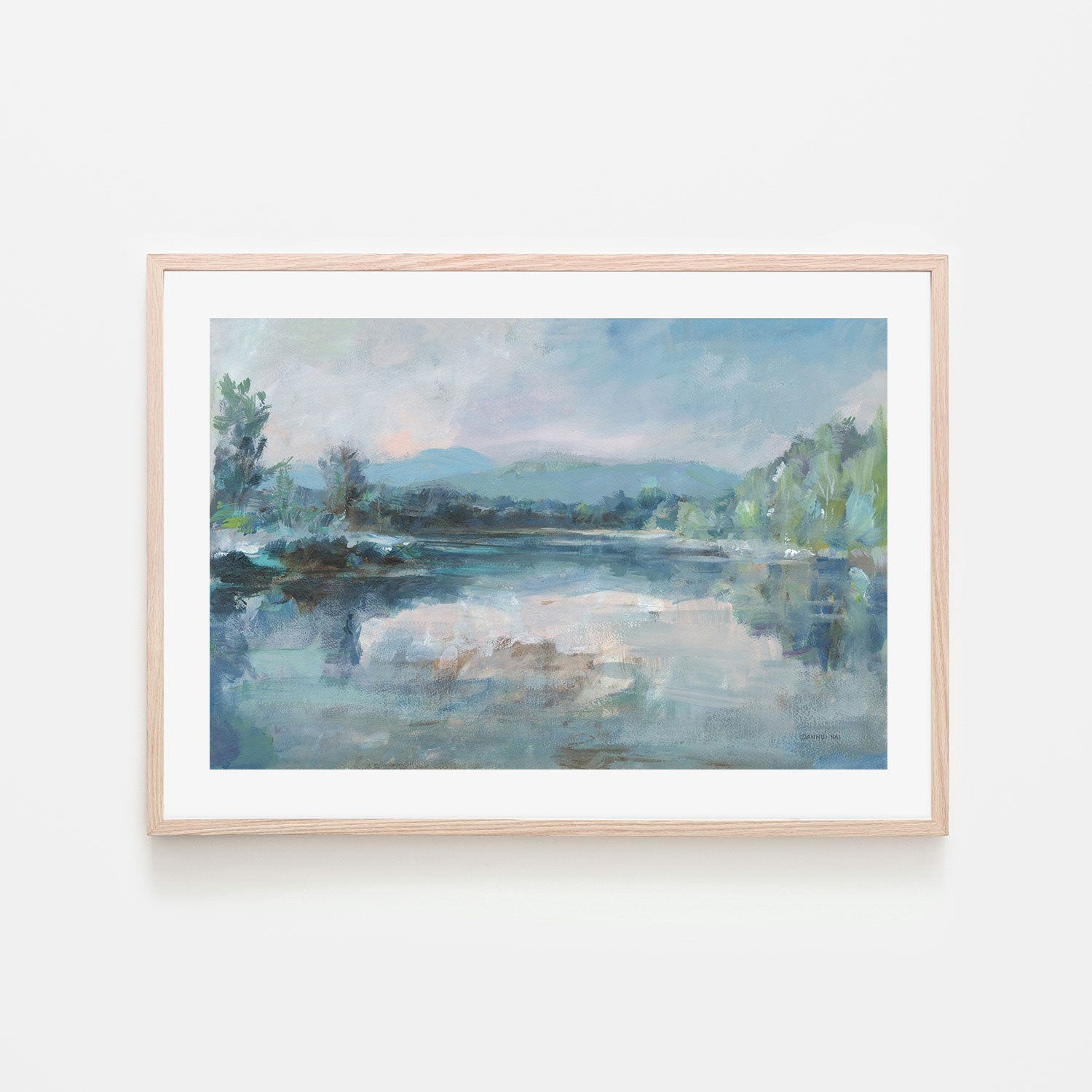 wall-art-print-canvas-poster-framed-Calm Waters-by-Danhui Nai-Gioia Wall Art