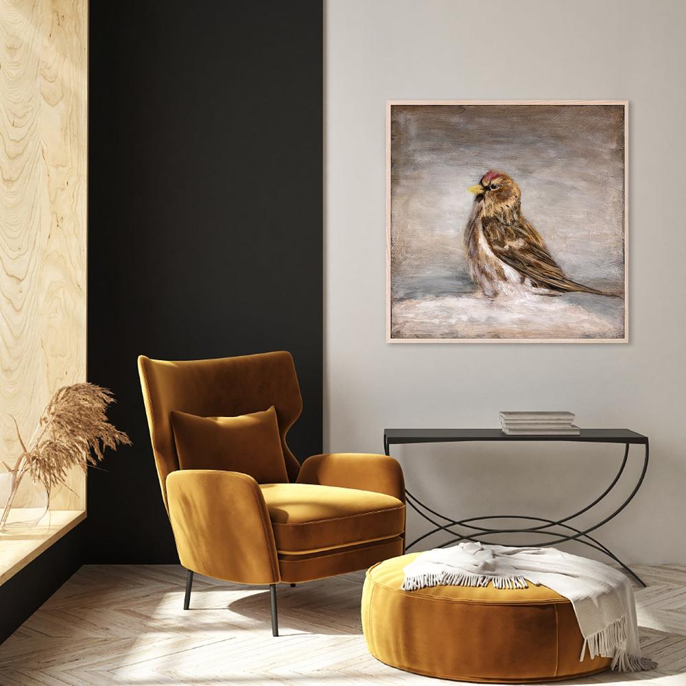 wall-art-print-canvas-poster-framed-Calm Winter Redpoll-8