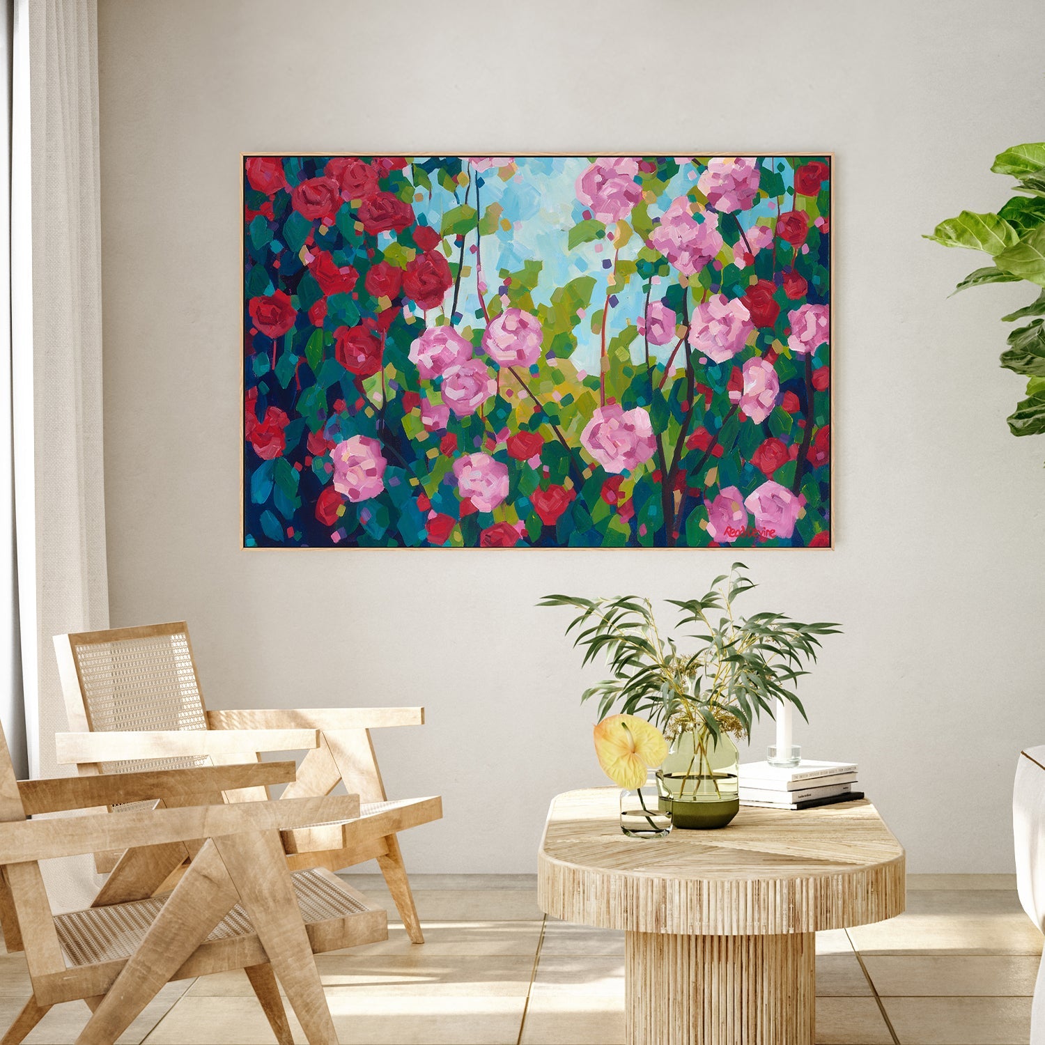 wall-art-print-canvas-poster-framed-Camellias-2