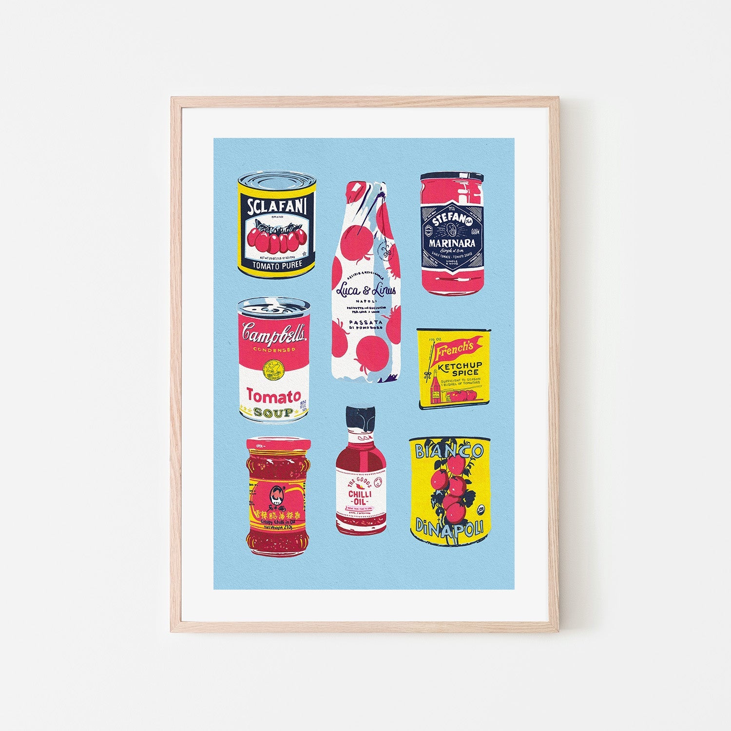 wall-art-print-canvas-poster-framed-Canned Tomatoes-6